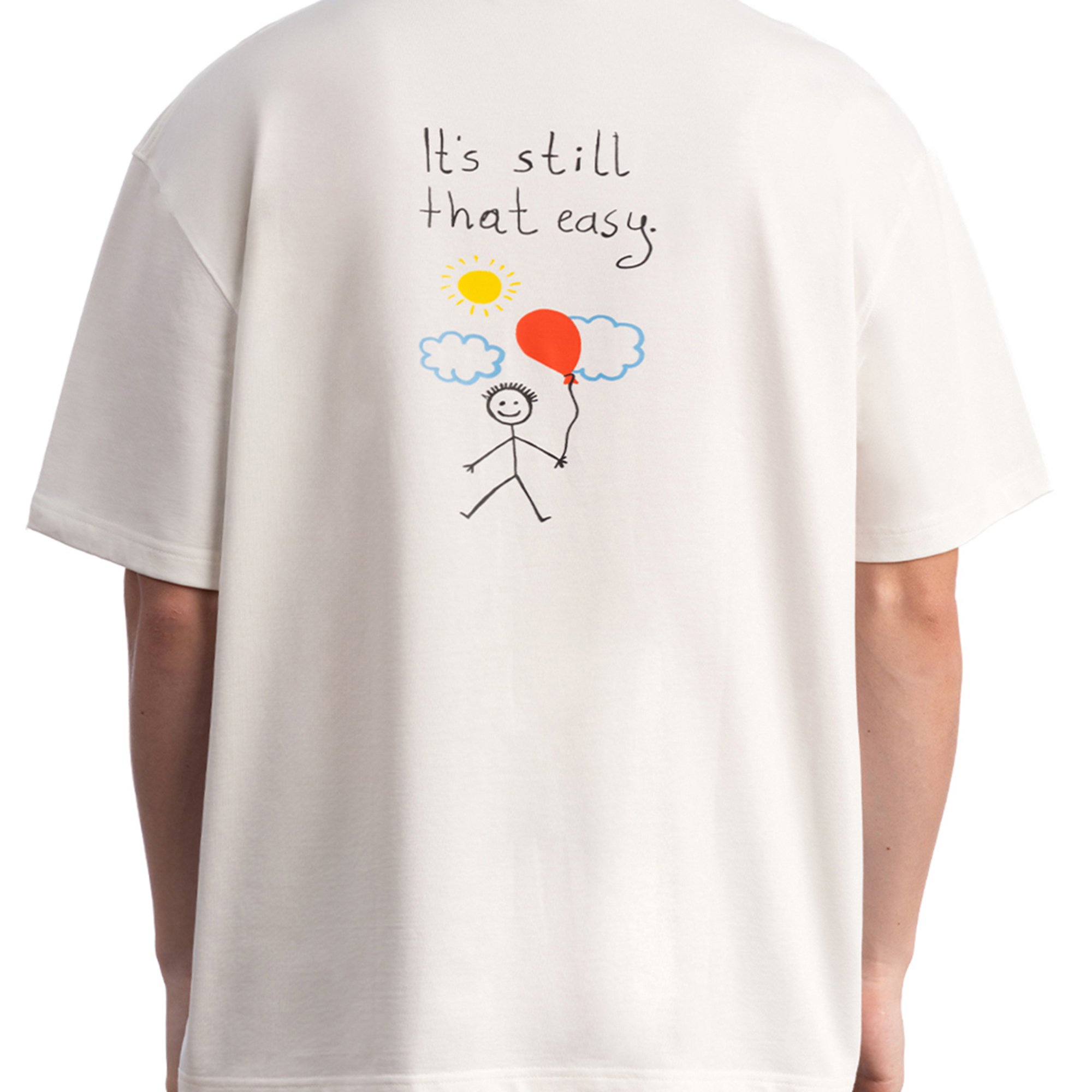 Baloon King Size Ekru T-Shirt
