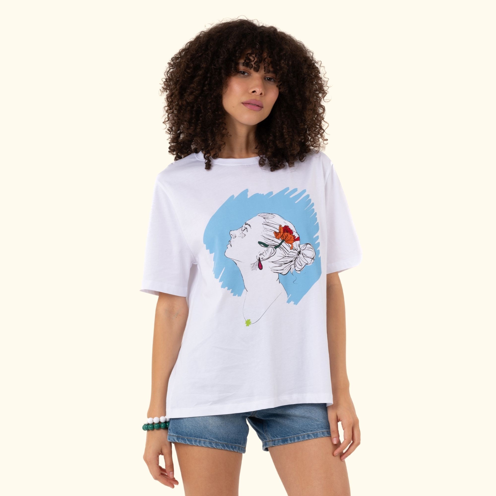 Portrait Oversize T-Shirt