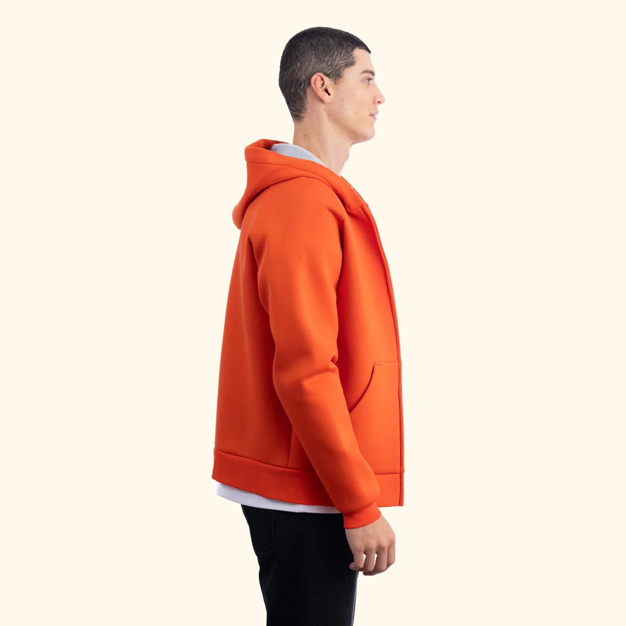 Flok Kapüşonlu Sweatshirt