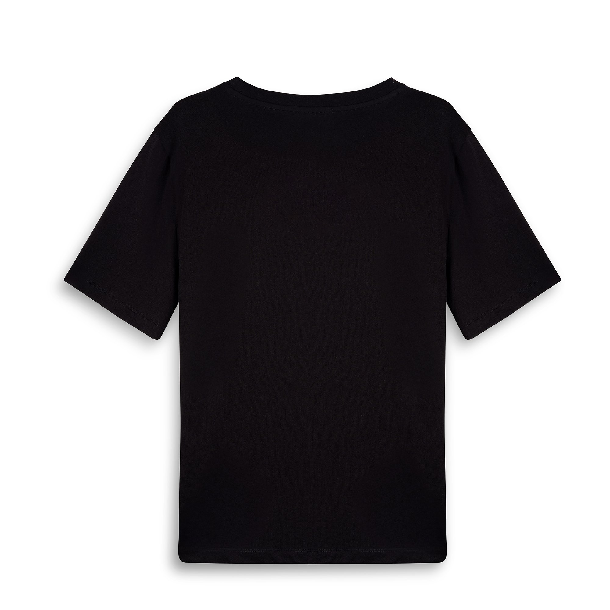 Beach Overisize Siyah T-Shirt