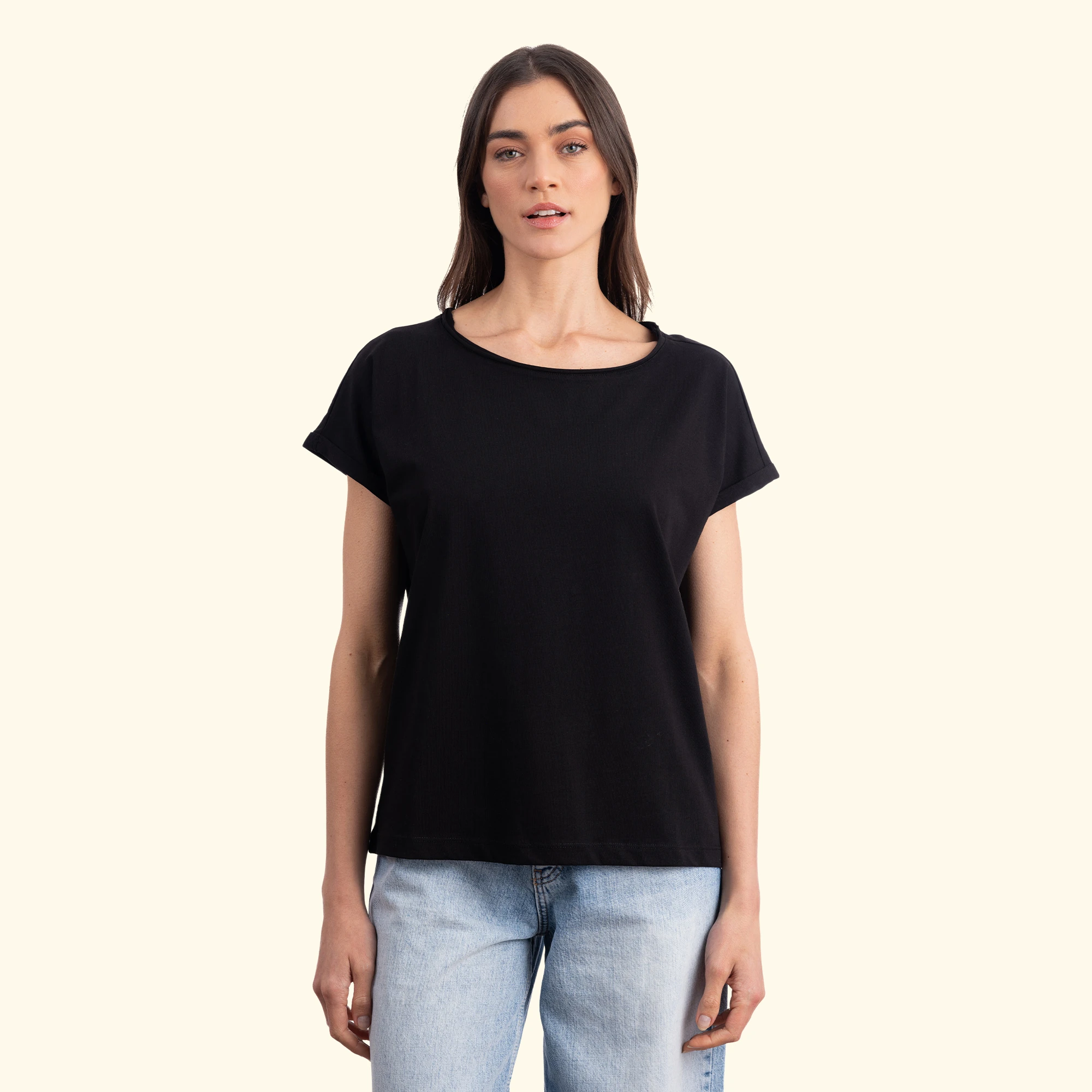 Basic Regular Yarasa Kol T-Shirt