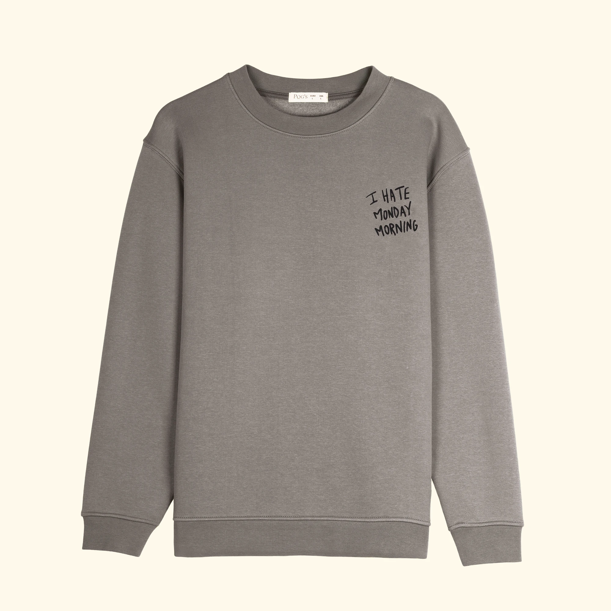 Rooster Emprime Regular Gri Sweatshirt