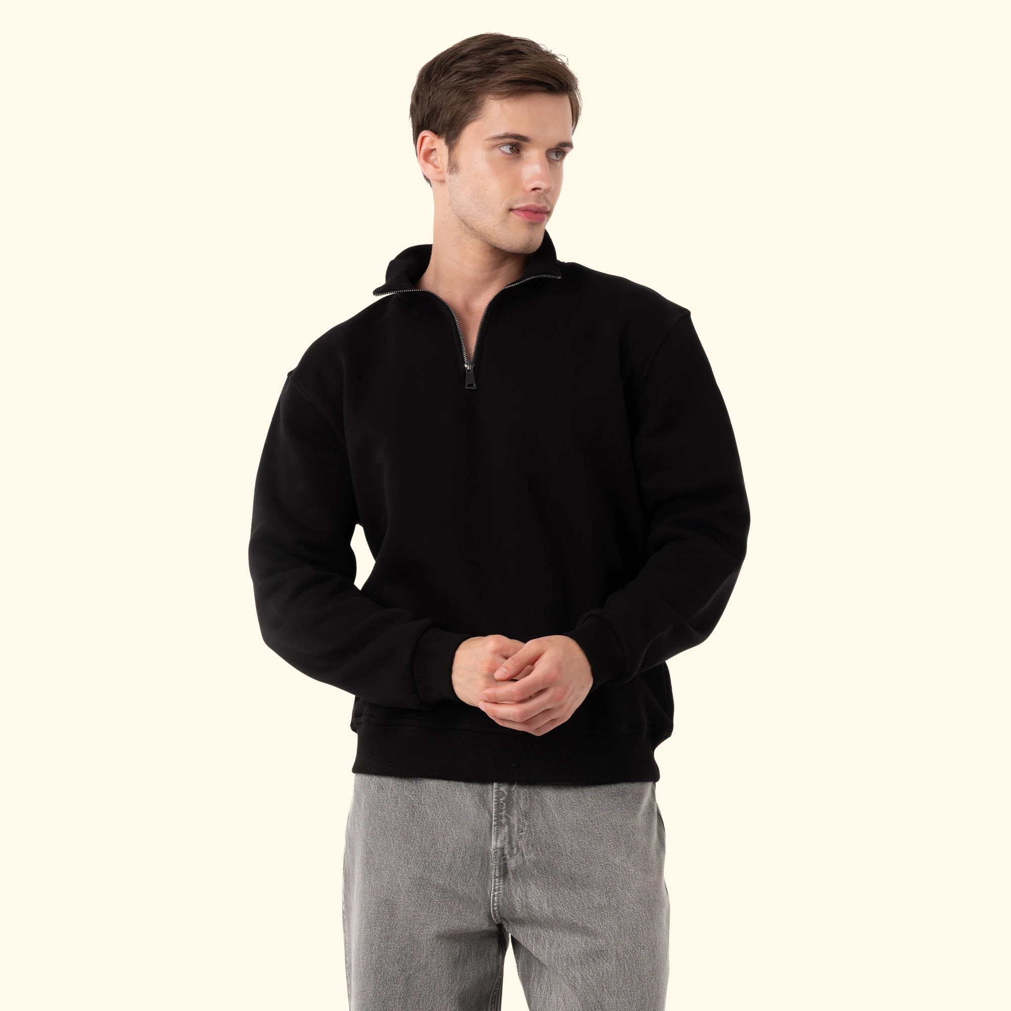 Half-Zip Sweatshirt