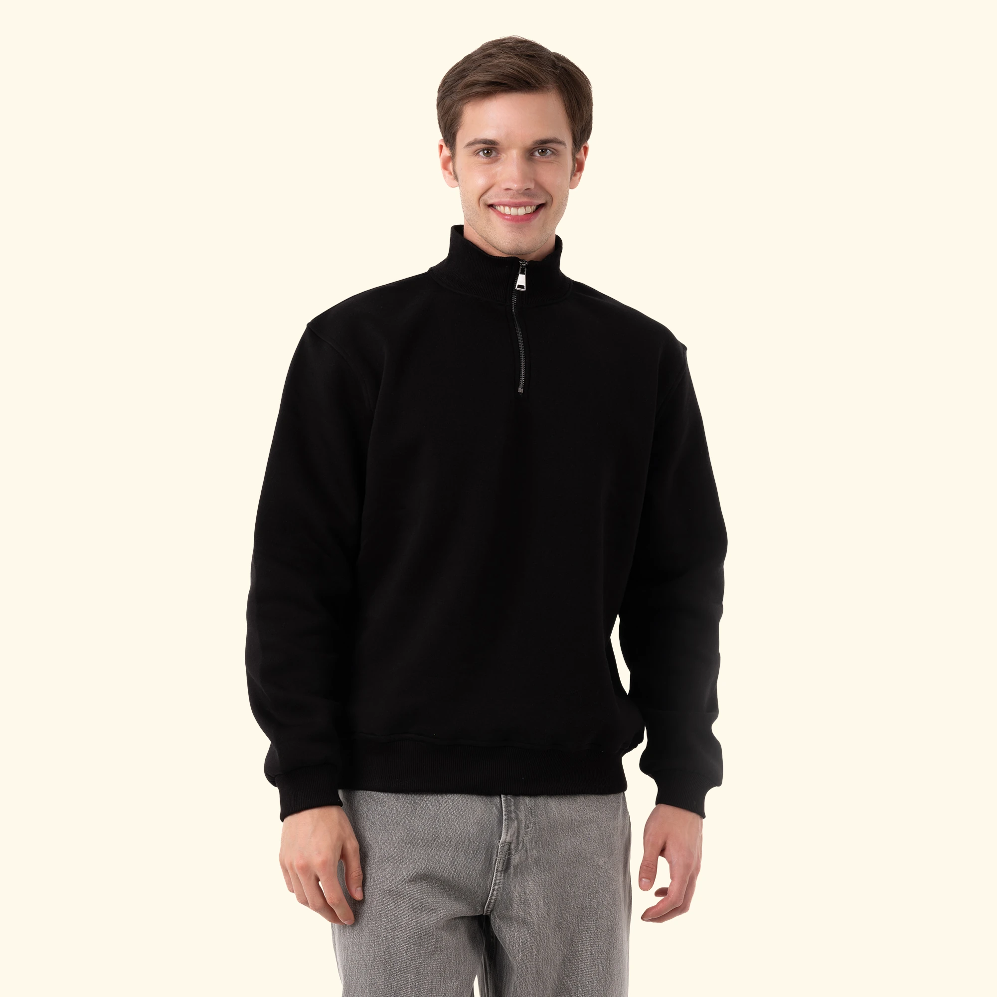 Half-Zip Sweatshirt