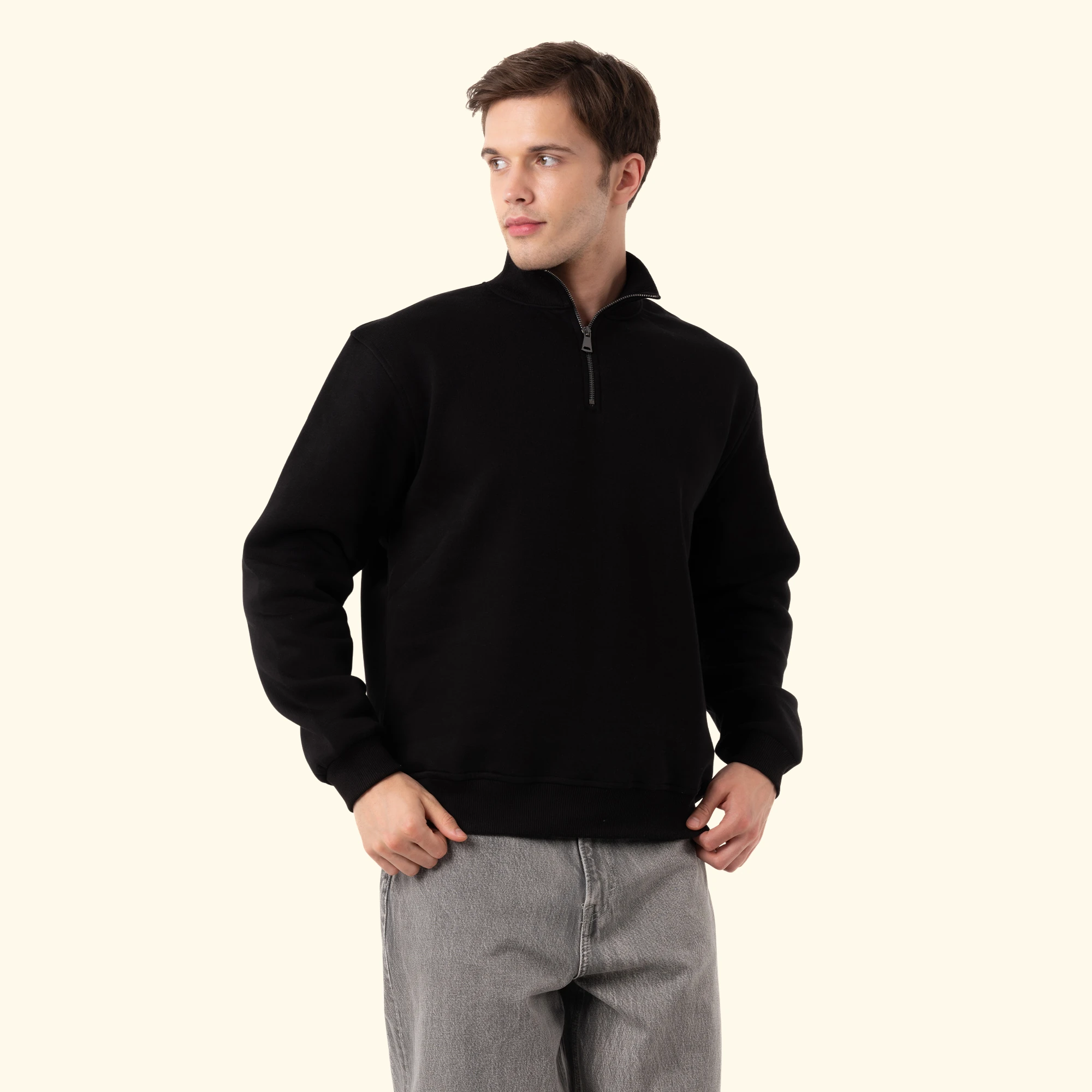 Half-Zip Sweatshirt