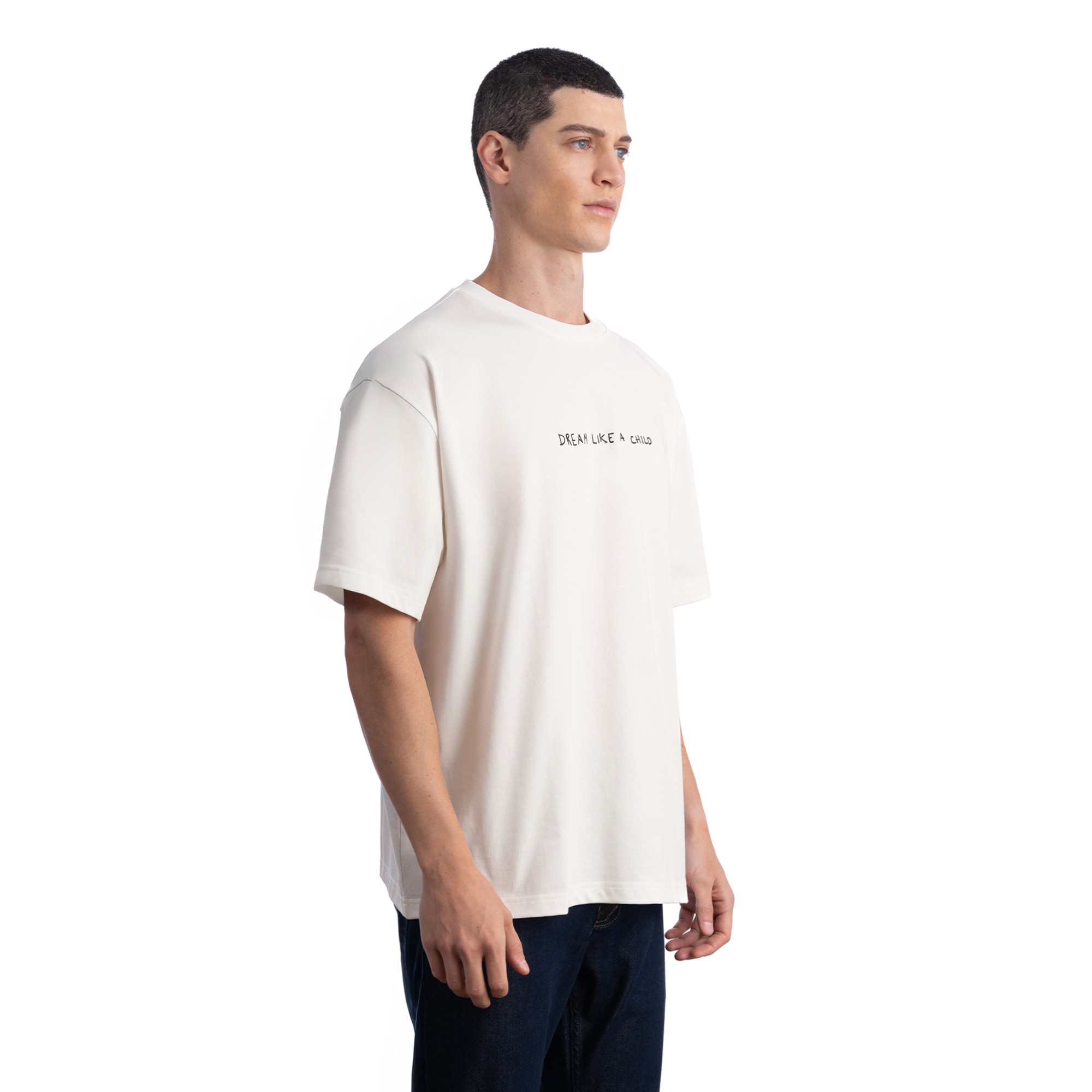 Baloon King Size Ekru T-Shirt