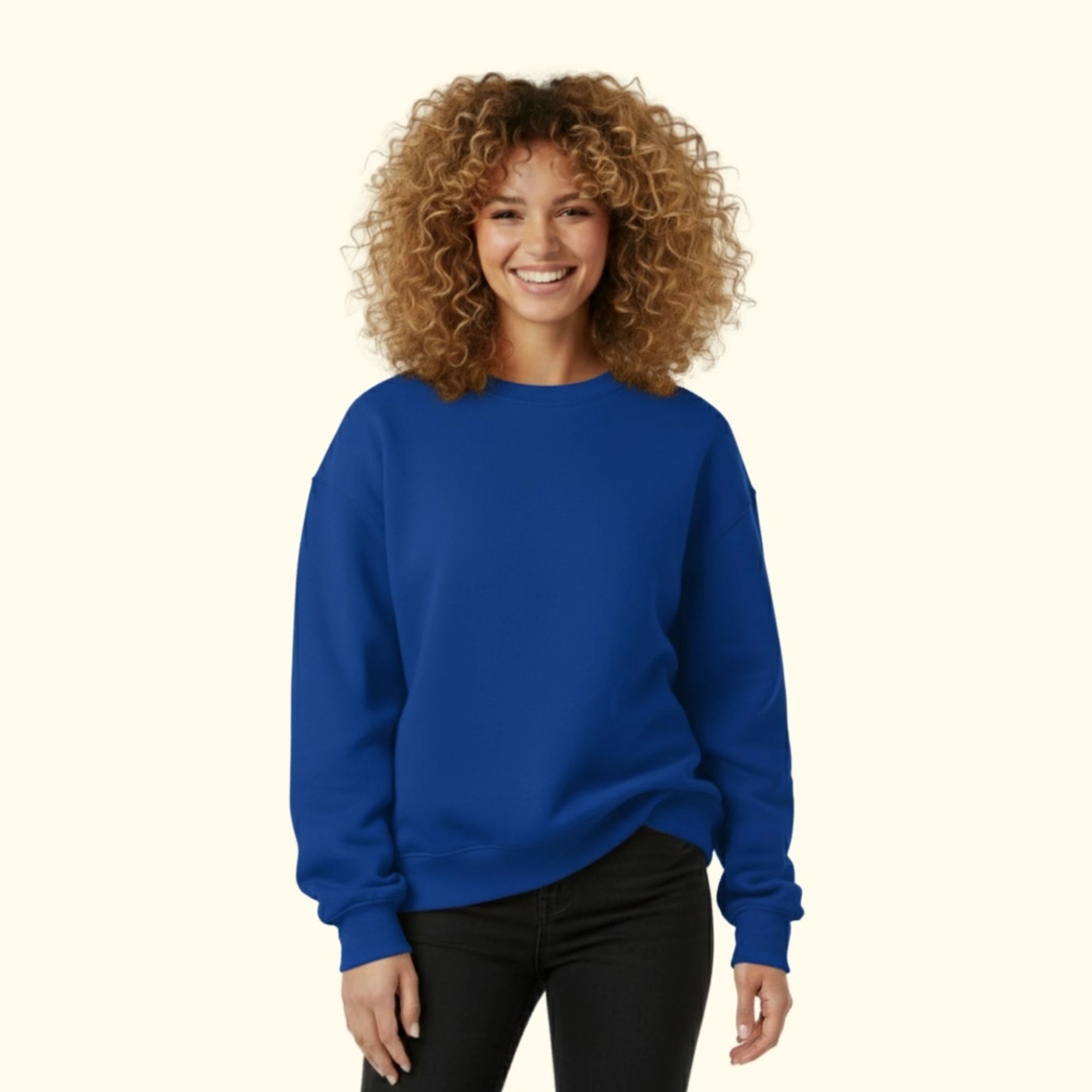 Basic Oversize Sweatshirt - Saks