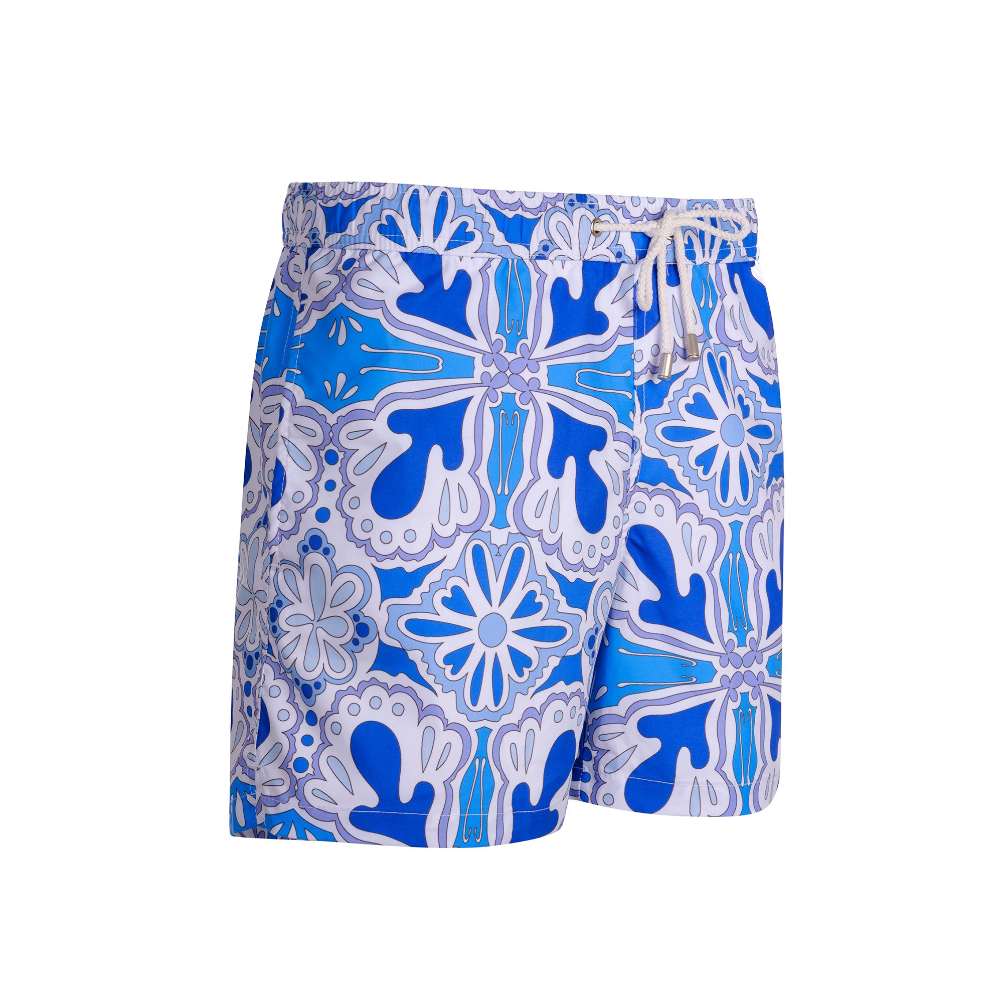 Blue Cascade VelvetTouch Swim Shorts