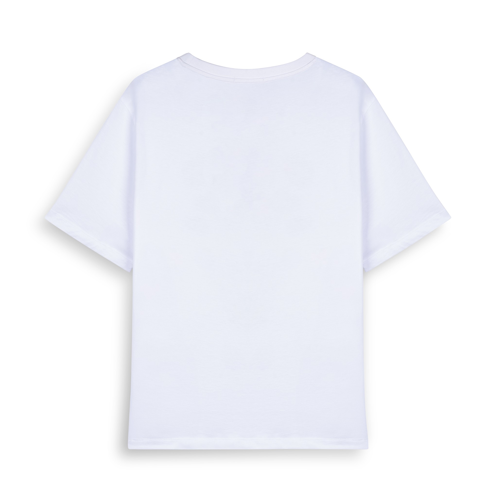 Solar Power Overisize Beyaz T-Shirt