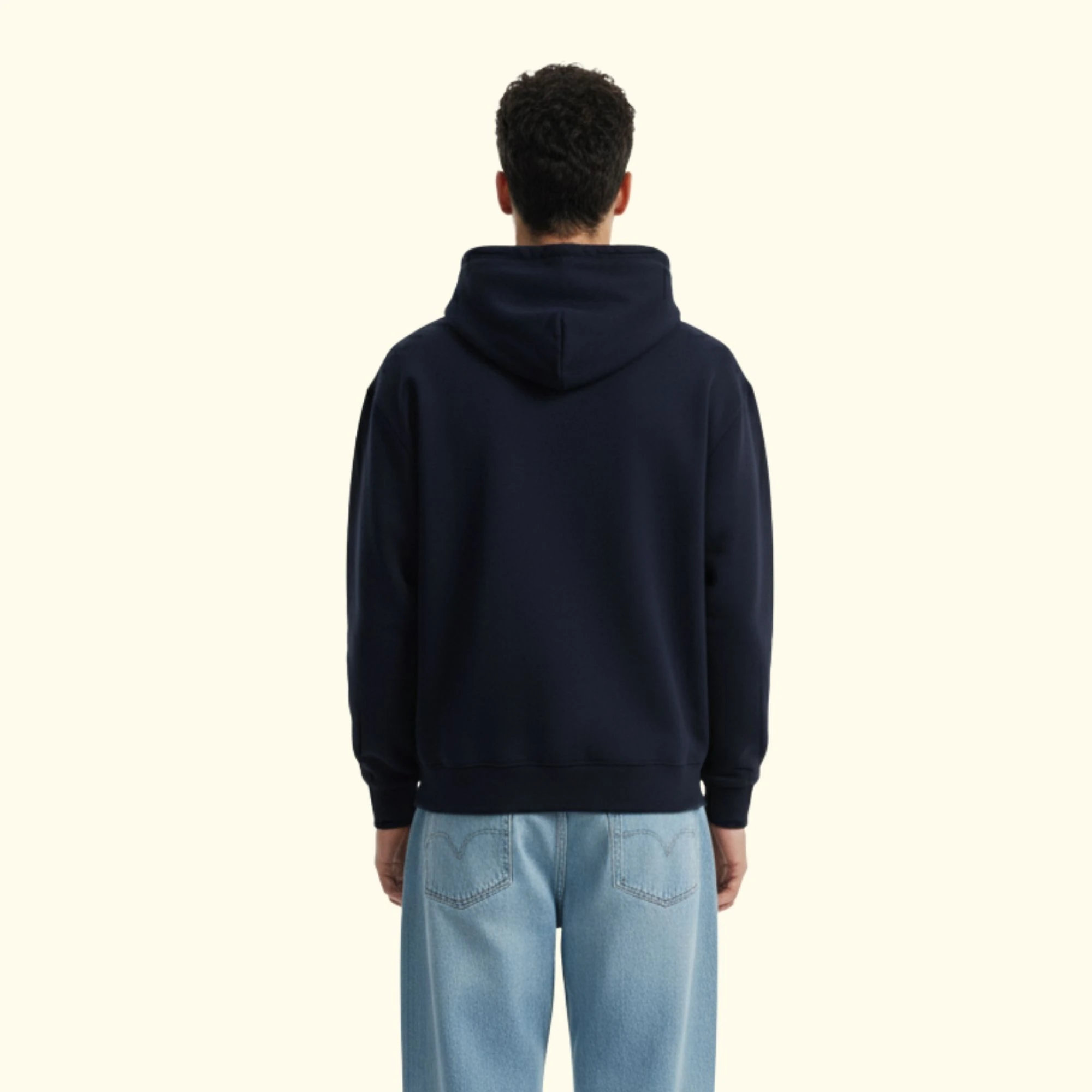 Rabbit Kapüşonlu Lacivert Sweatshirt
