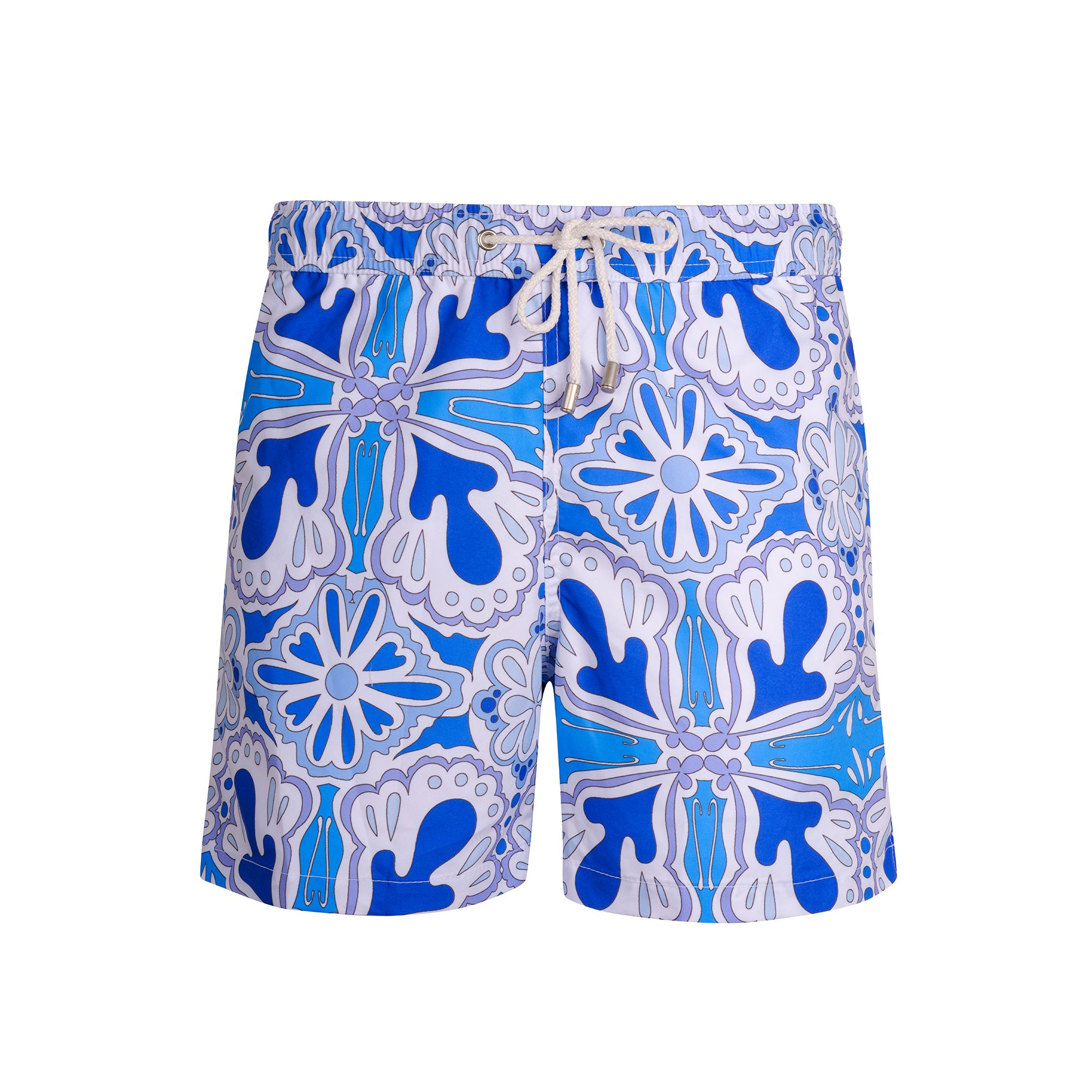 Blue Cascade VelvetTouch Swim Shorts
