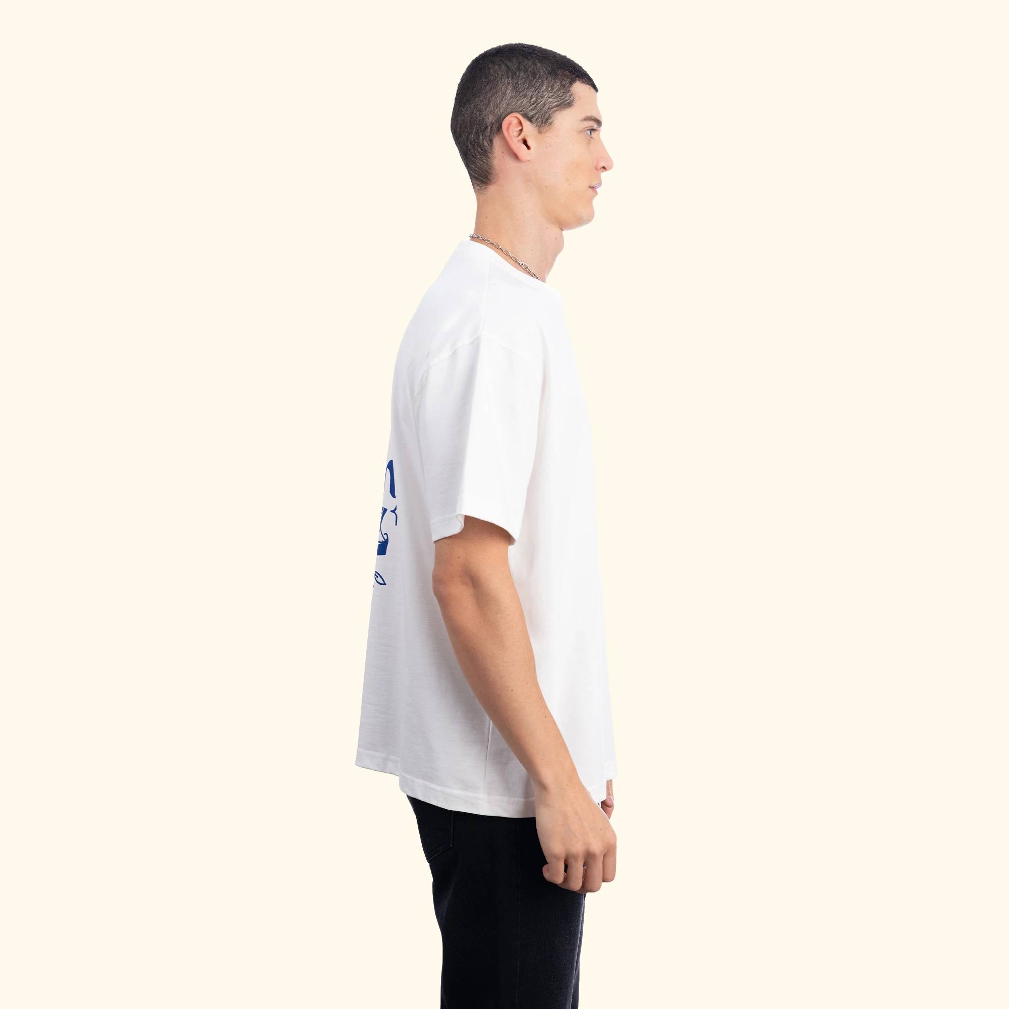 Greek King Size Ekru T-Shirt