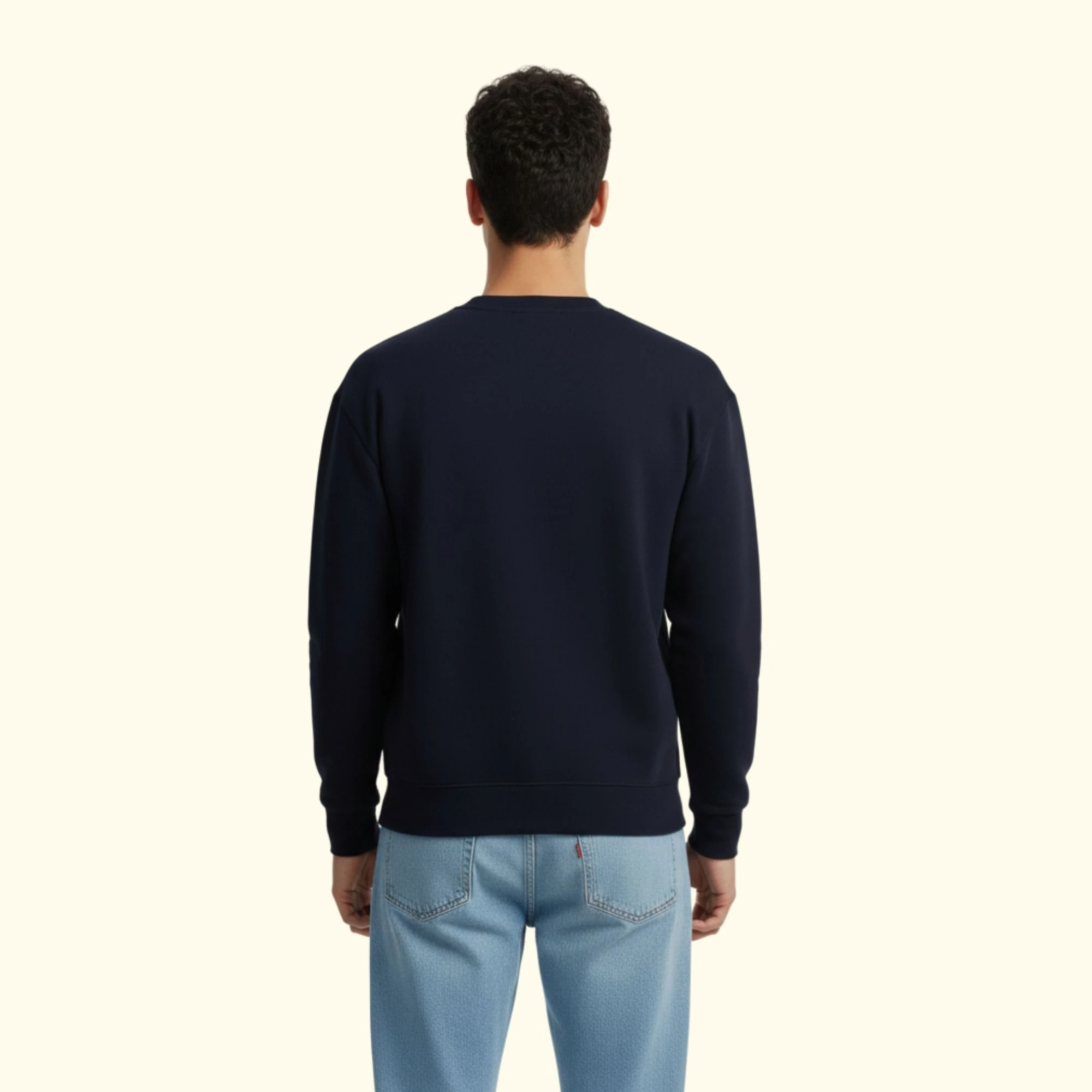 Yellow Bird Lacivert Sweatshirt