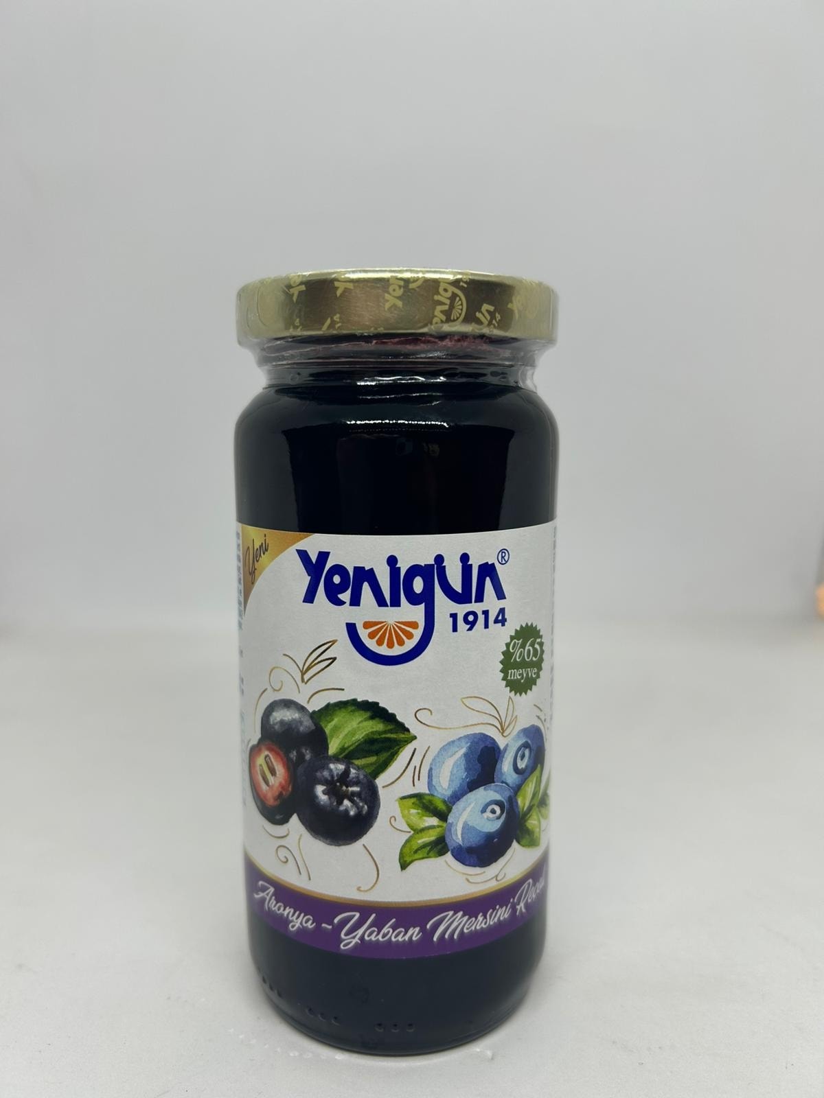 Yenigün Gold Aronya-Yaban Mersini Reçeli 290 Gr