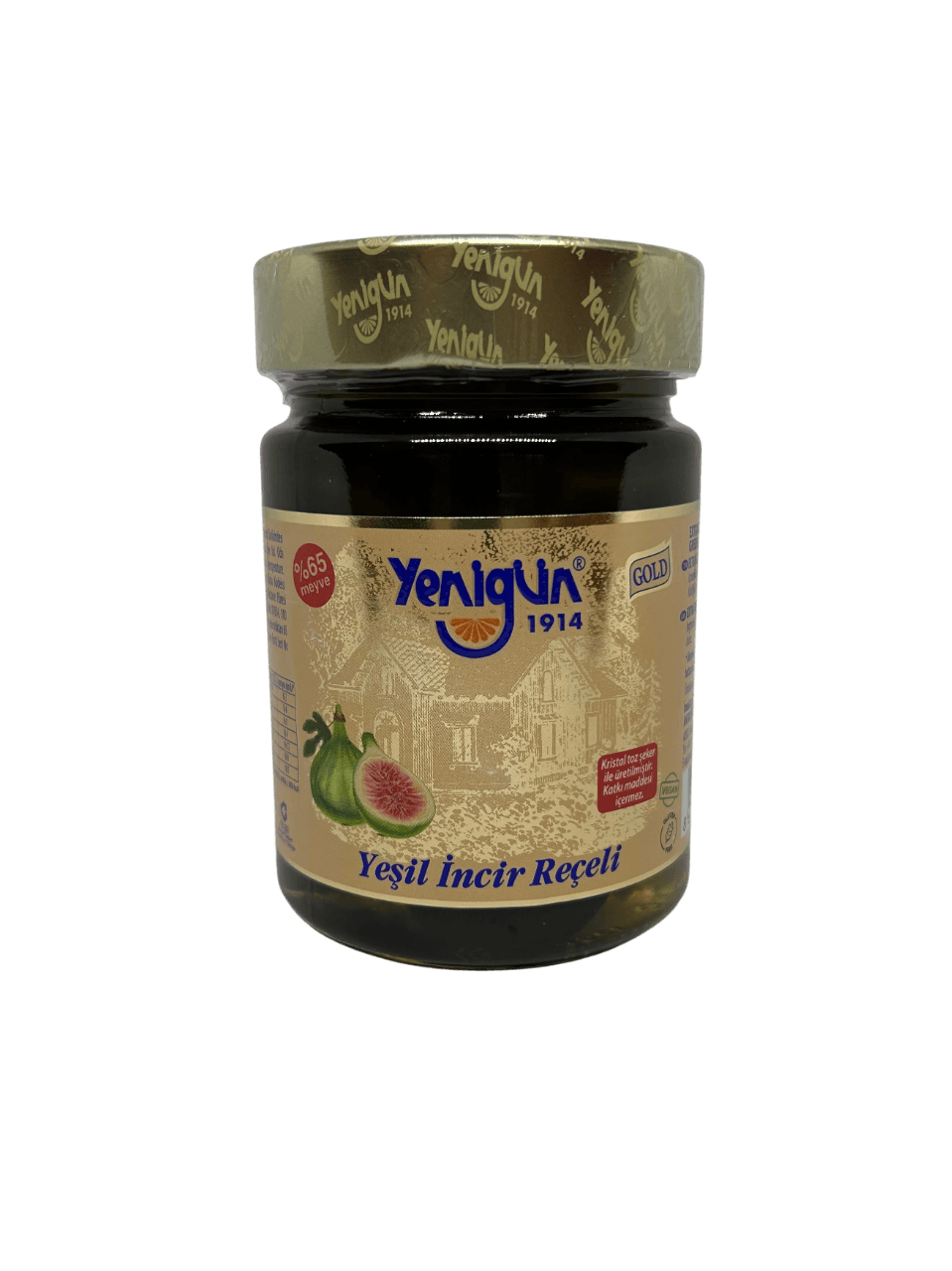 Yenigün Gold Seri Yeşil İncir Reçeli 400gr