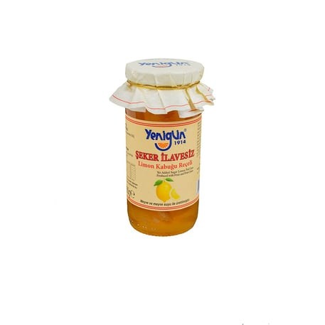 Yenigün Şeker İlavesiz Limon Kabuğu Reçeli 290 gr
