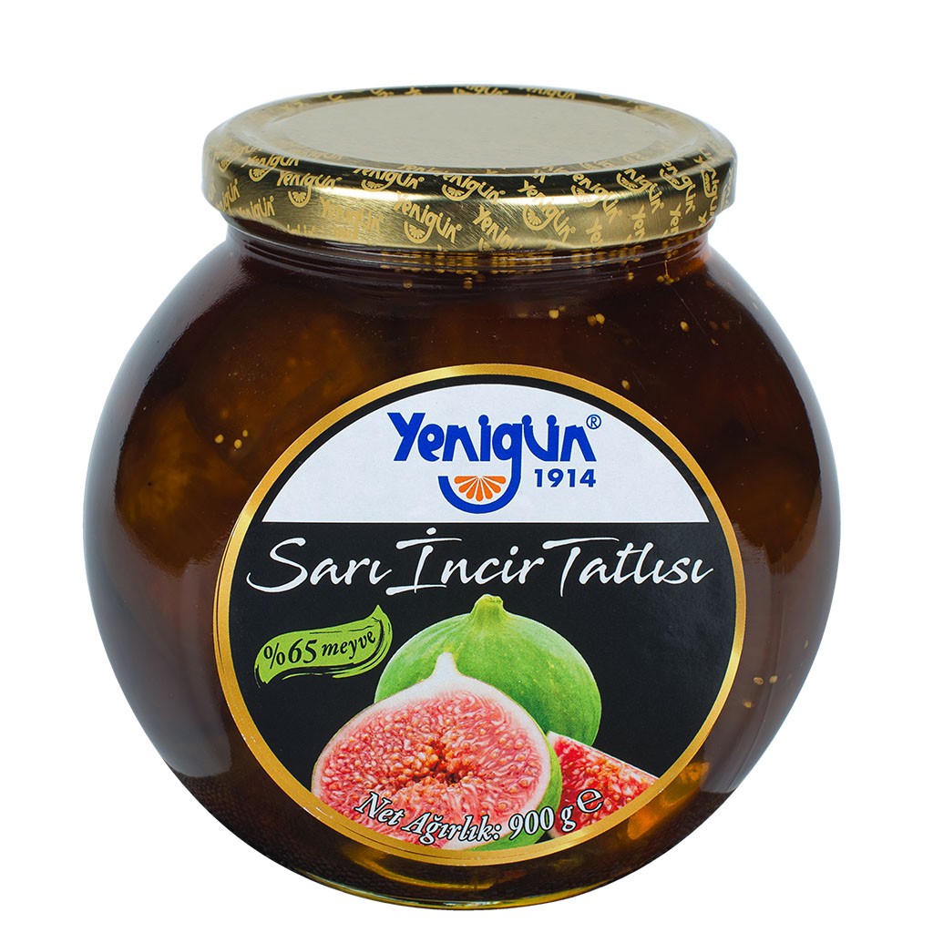 Yenigün Gold Sarı İncir Reçeli 900 gr