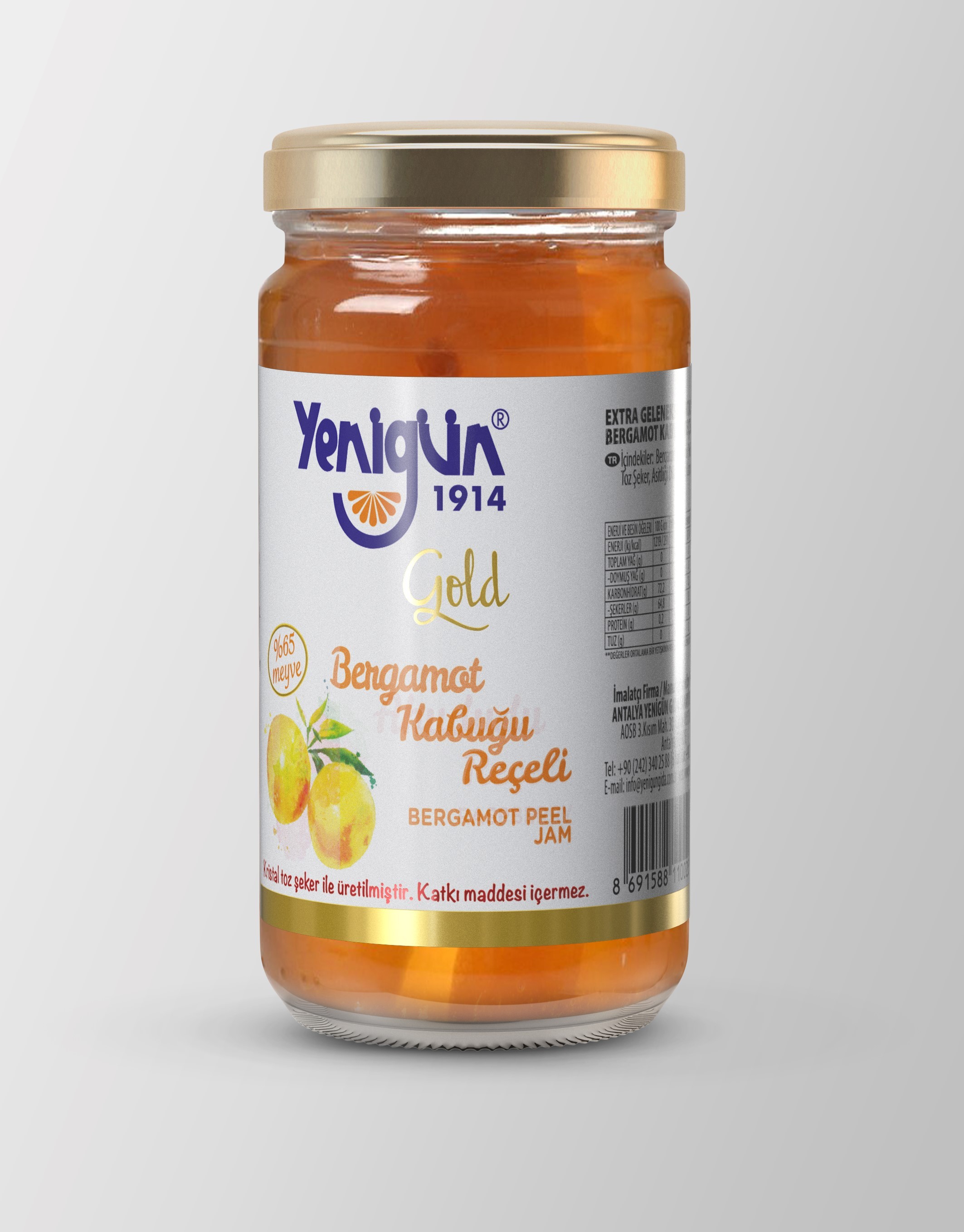 Yenigün Gold Bergamot Reçeli 290gr