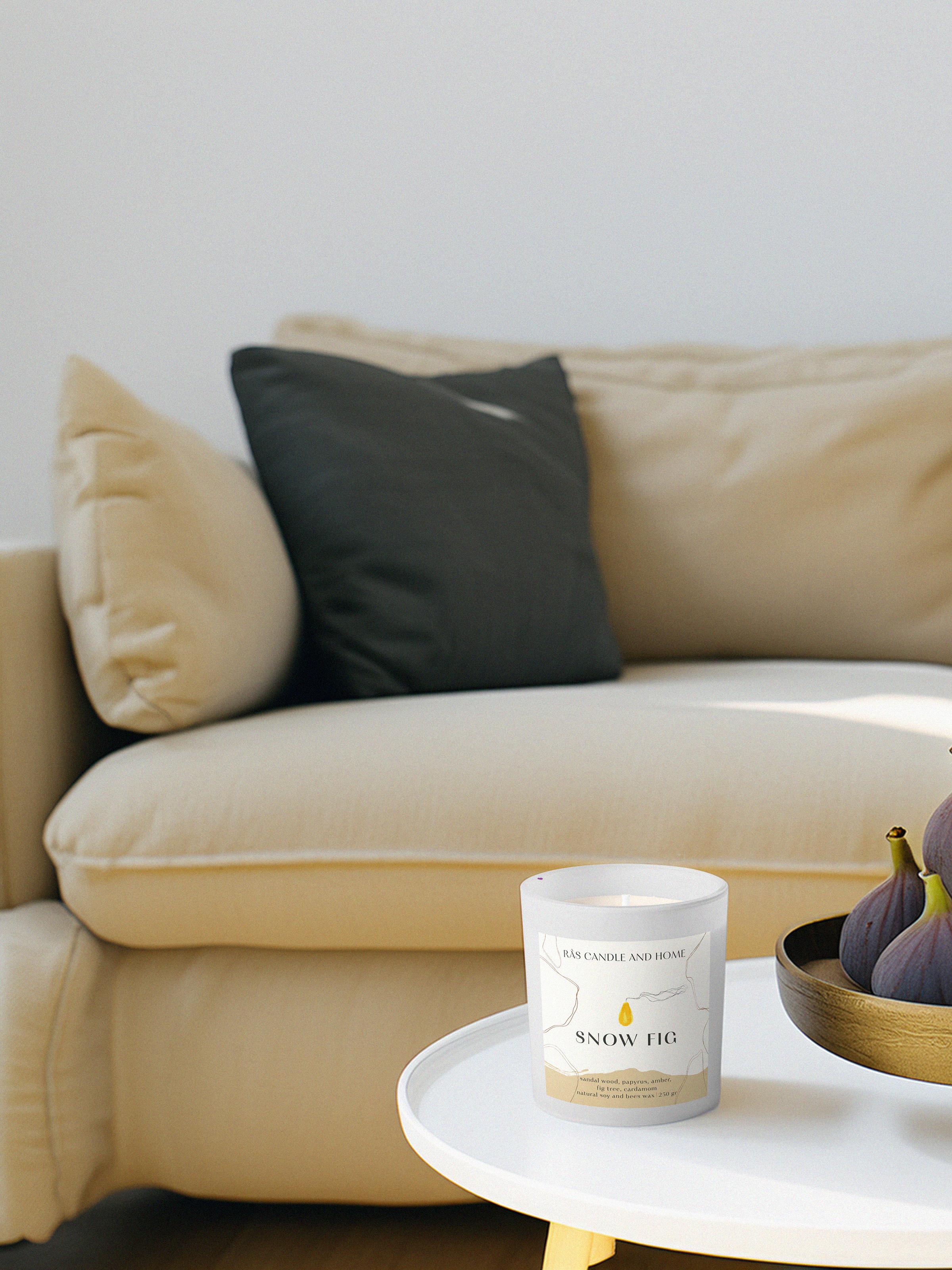 Glowcup Candle | Snow Fig | Medium