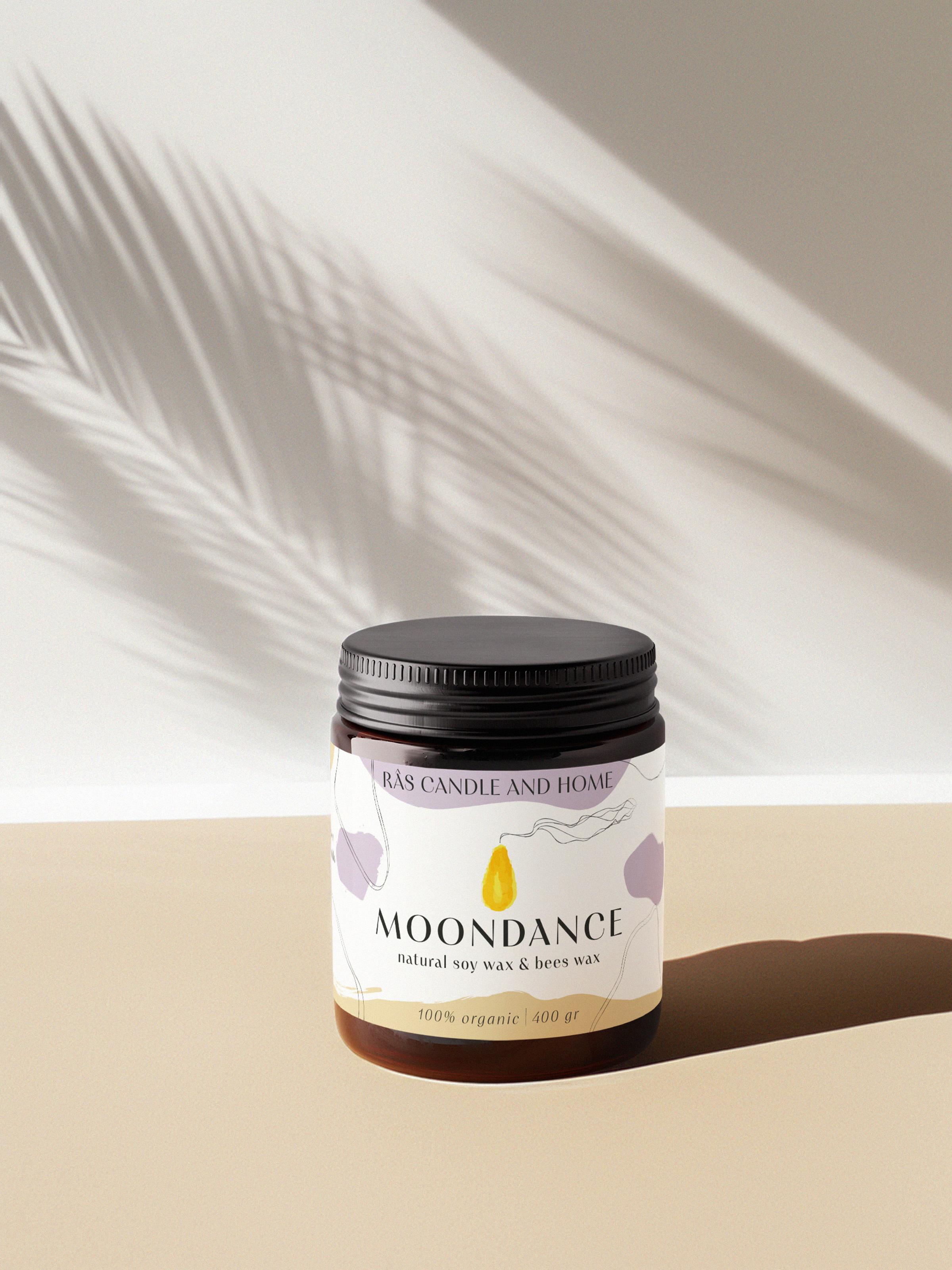 Amber Ritual Candle | Moondance | Large