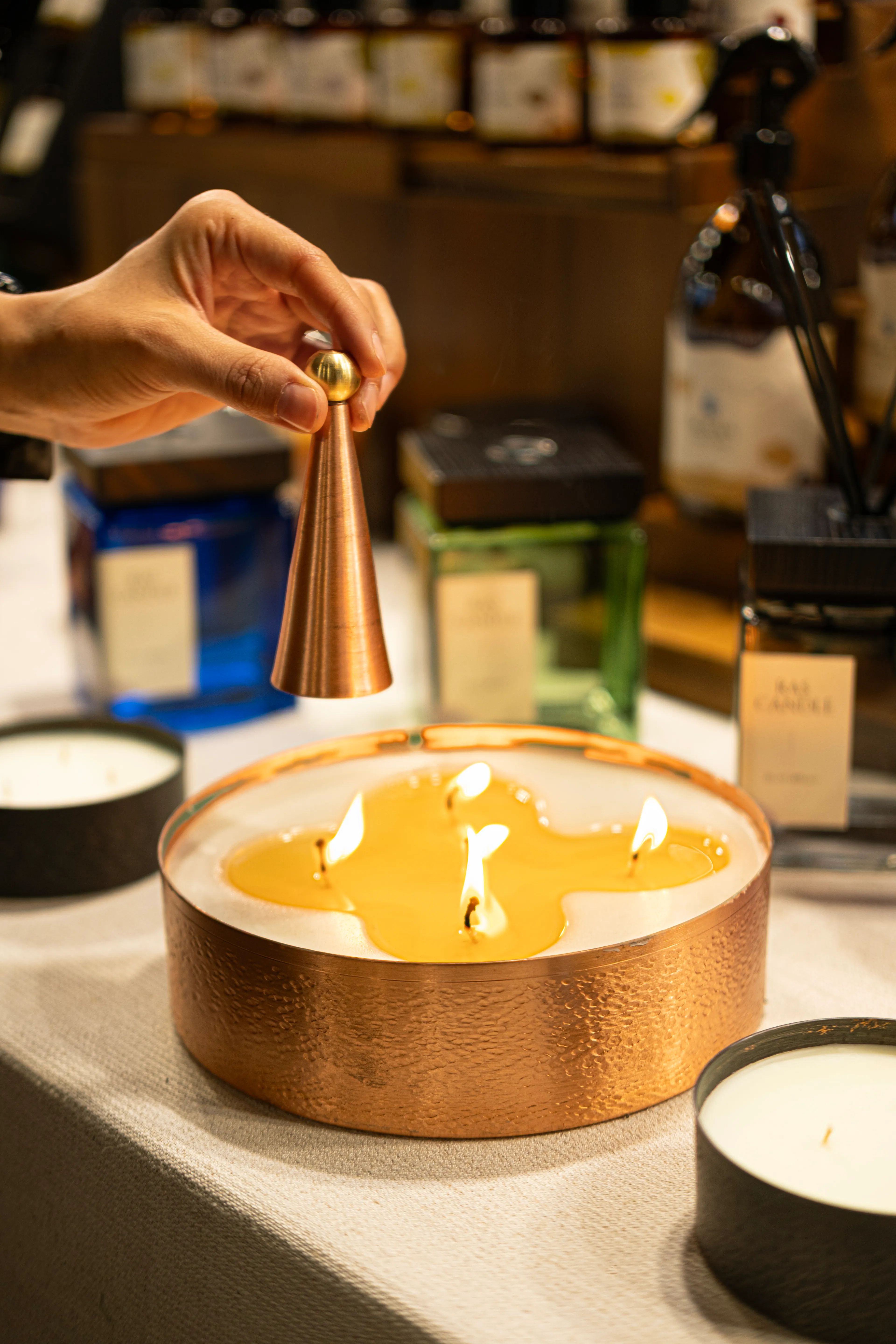 Bakır Ritual Mum Söndürücü