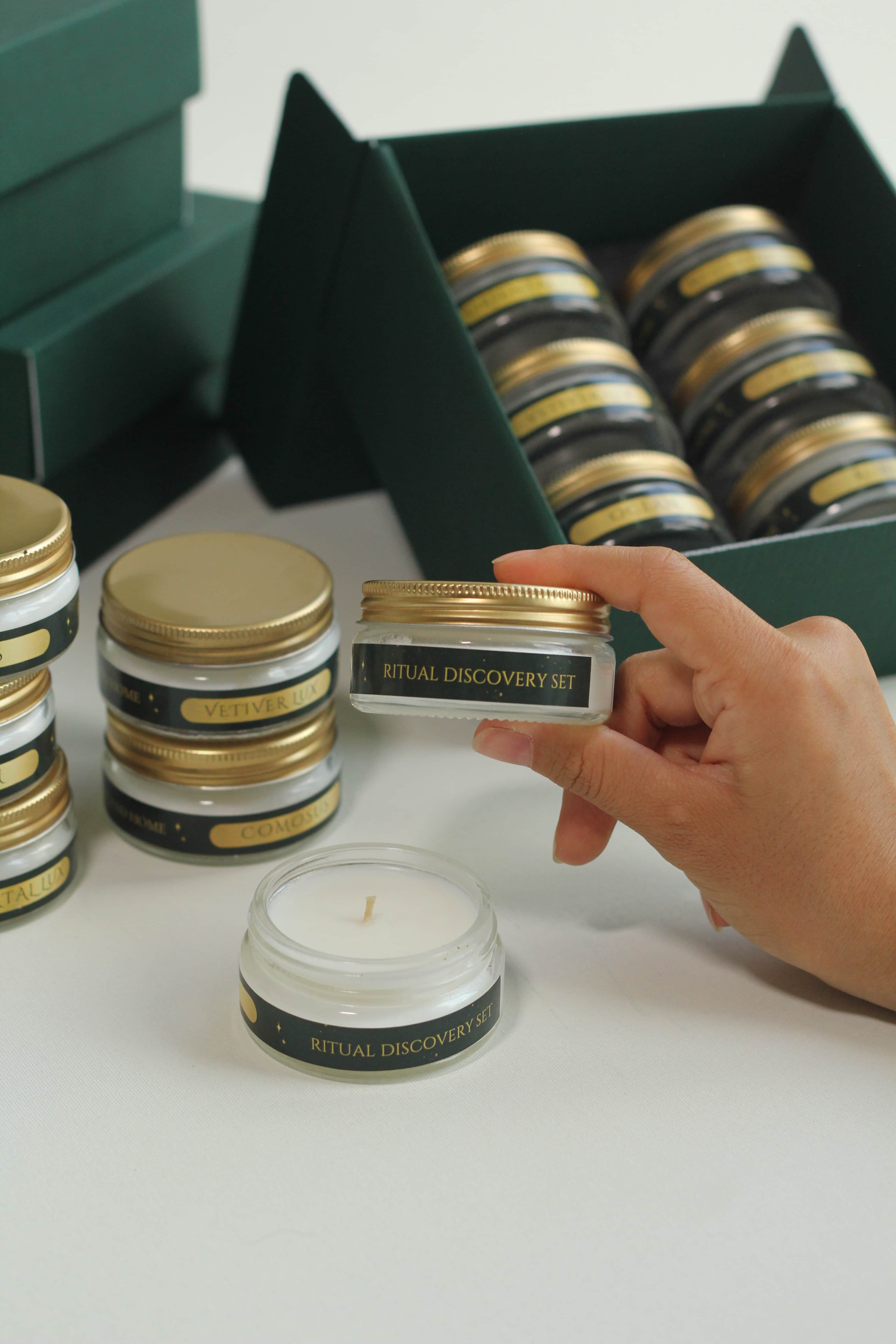 Mini Ritual Discovery Set | Candle Jars