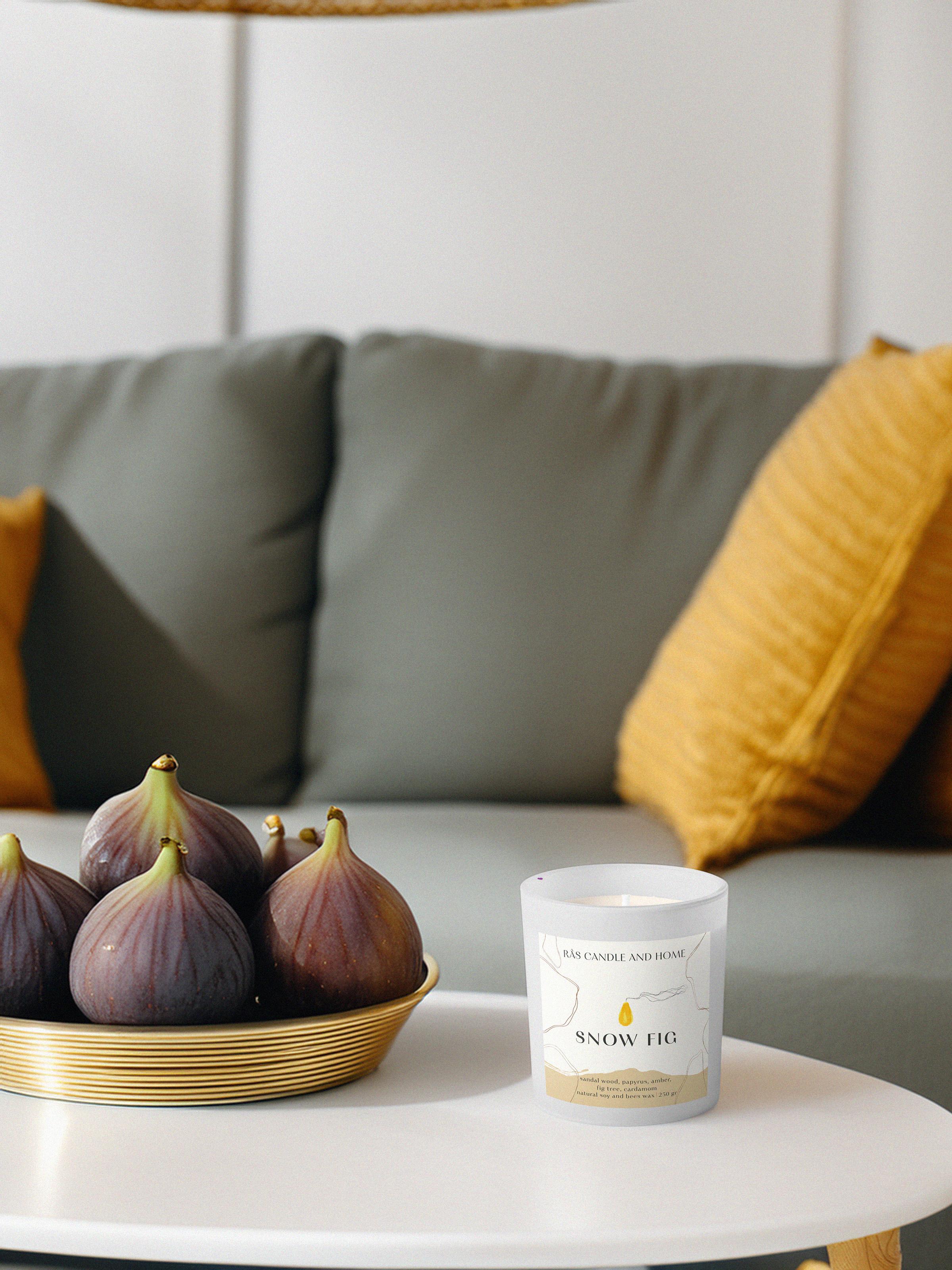 Glowcup Candle | Snow Fig | Medium