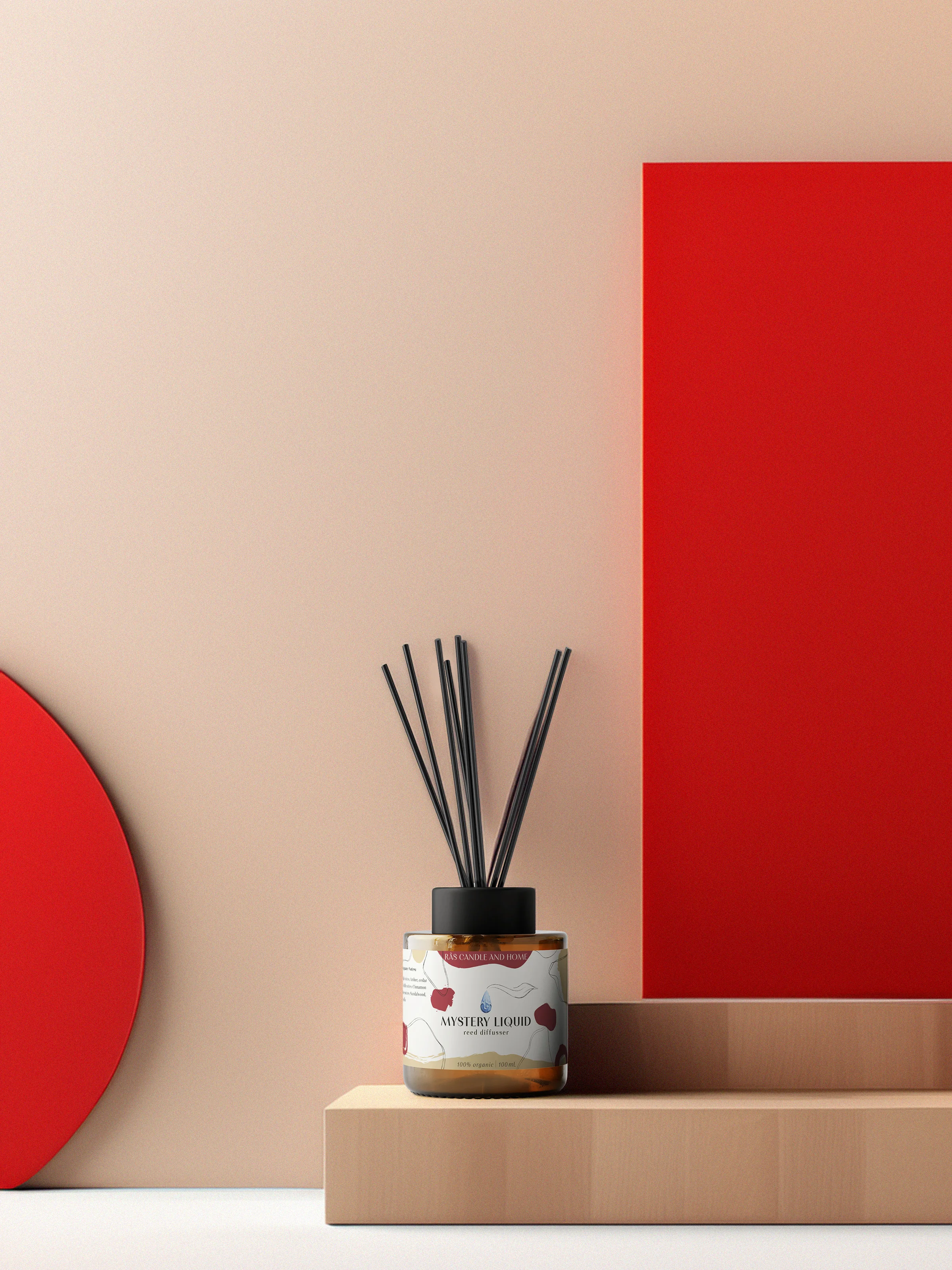 Amber Ritual Diffuser | Mystery Liquid | Small