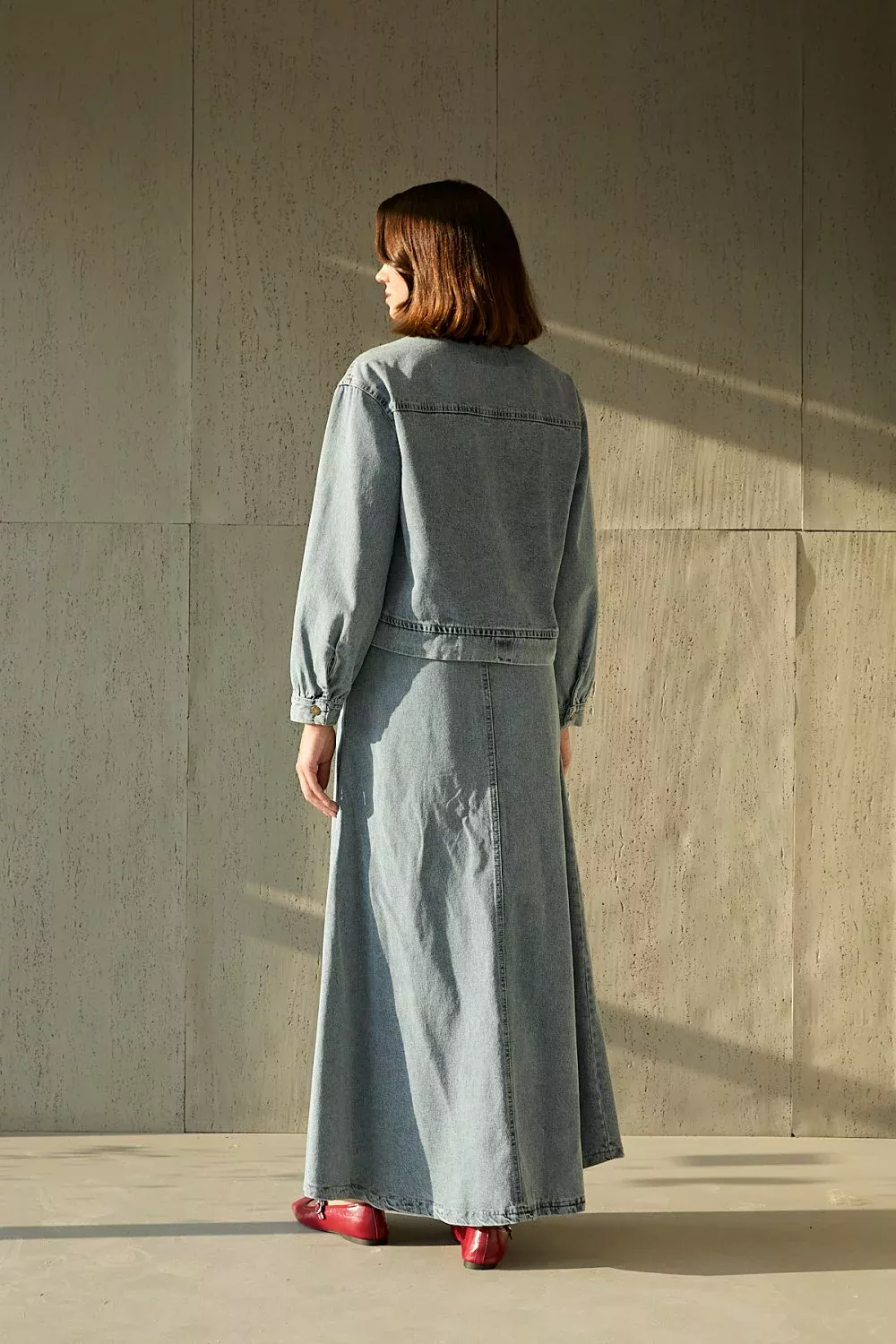 Jean Etekli Takım - Açık Mavi