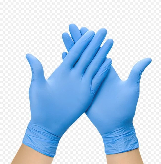 Haspet Mavi Nitril Pudrasız Eldiven 100 lü