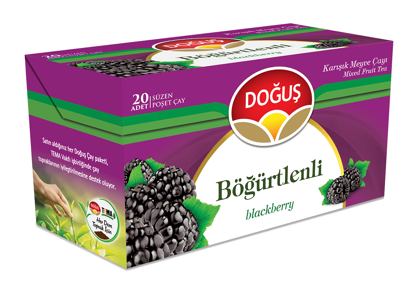 Doğuş Böğürtlenli Bitki Çayı 20 \'li