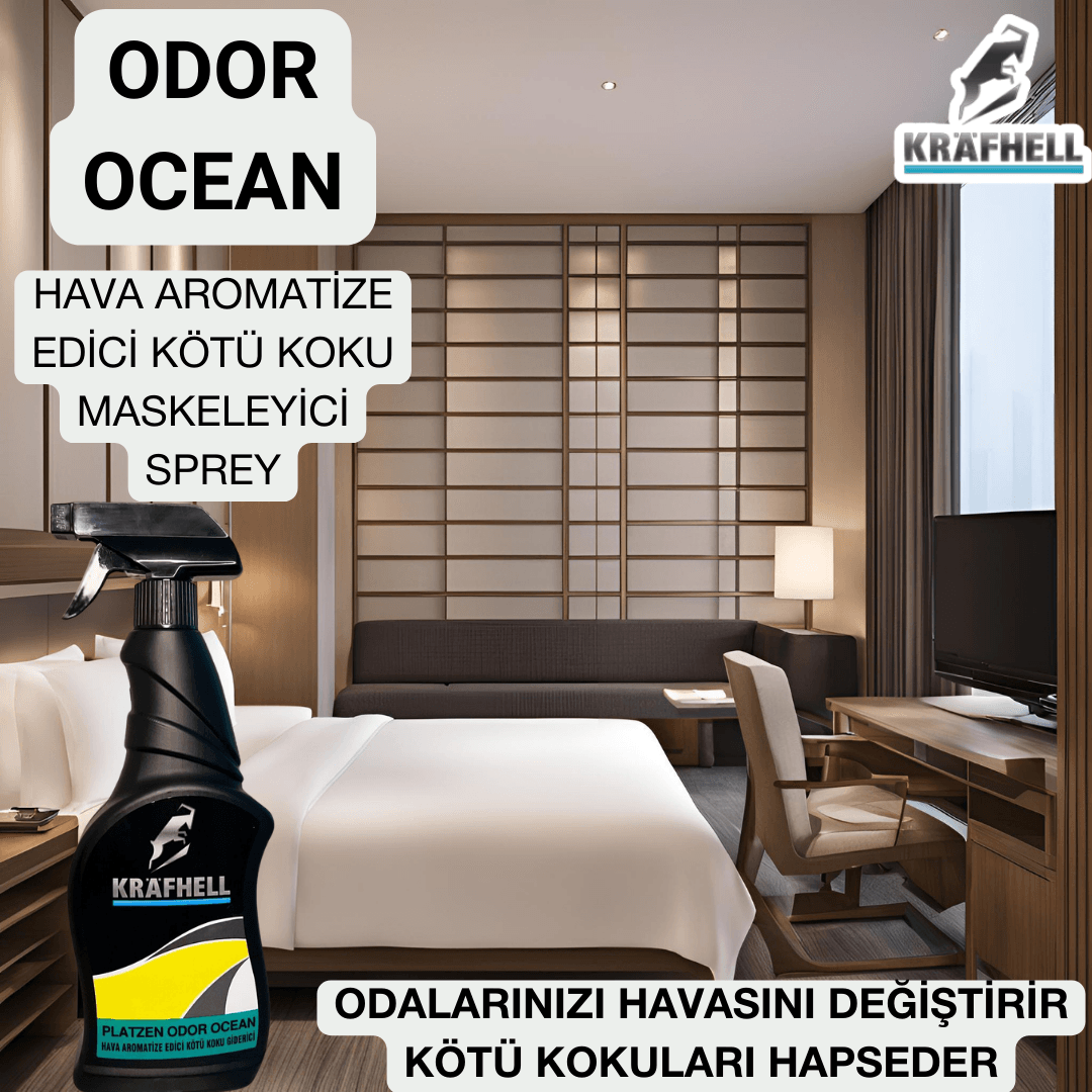 Krafhell Platzen Odor Oda Parfümü ve Hava Aromatize Edici OCEAN 500 ml