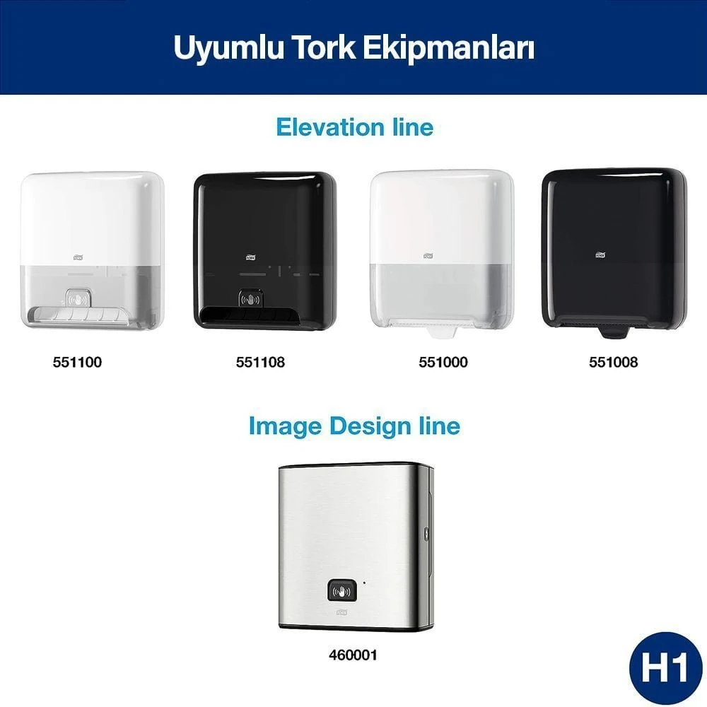 Tork Matic Hareketli Havlu Advanced 150 Metre 6 Rulo