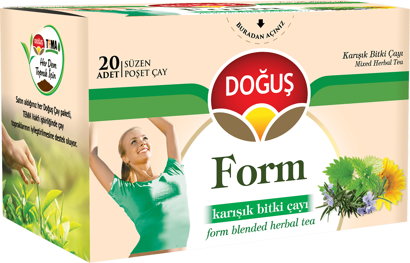 Doğuş Form Karışık Bitki Çayı 20 li