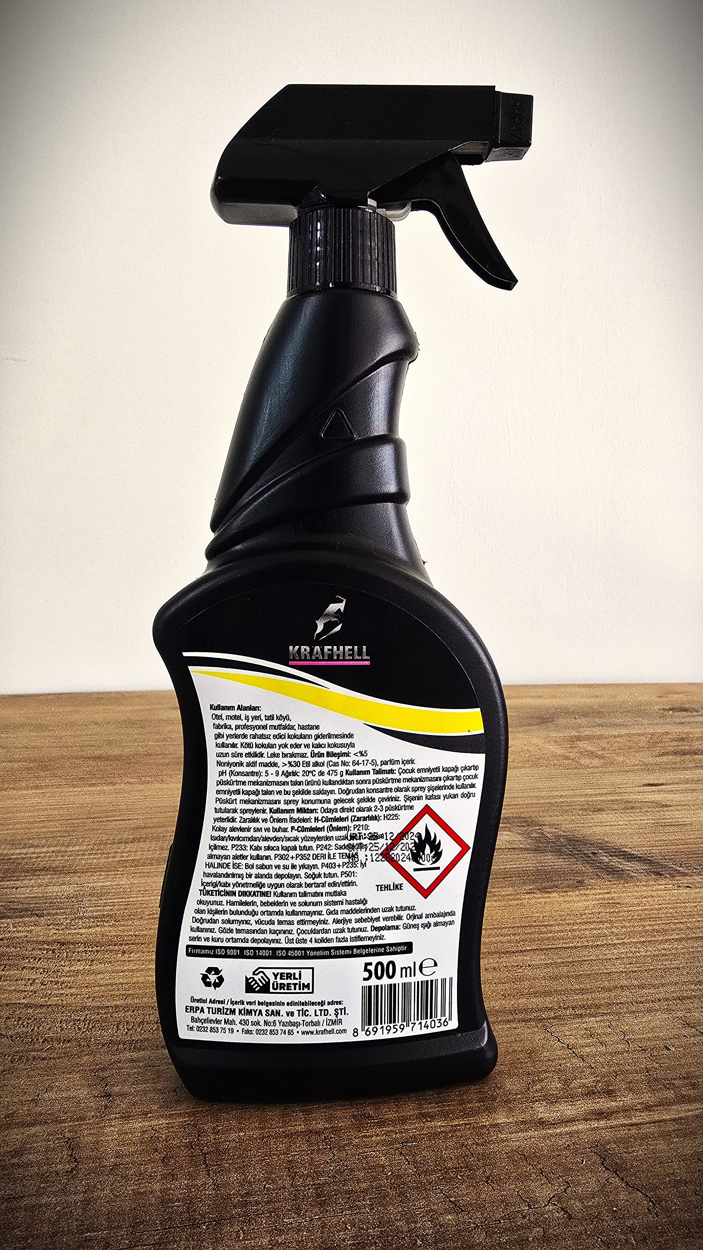 Krafhell Platzen Odor Oda Parfümü ve Hava Aromatize Edici OCEAN 500 ml