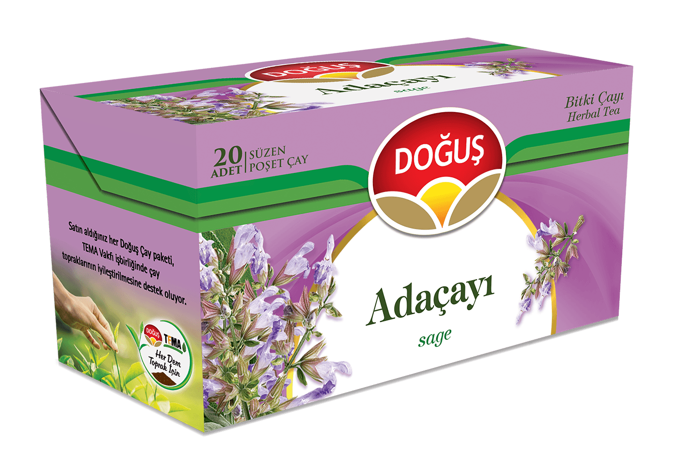 Doğuş Adaçayı Bitki Çayı 20 li
