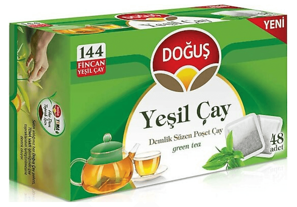 Doğuş Demlik Poşet Yeşil Çay 48x3.2 gr