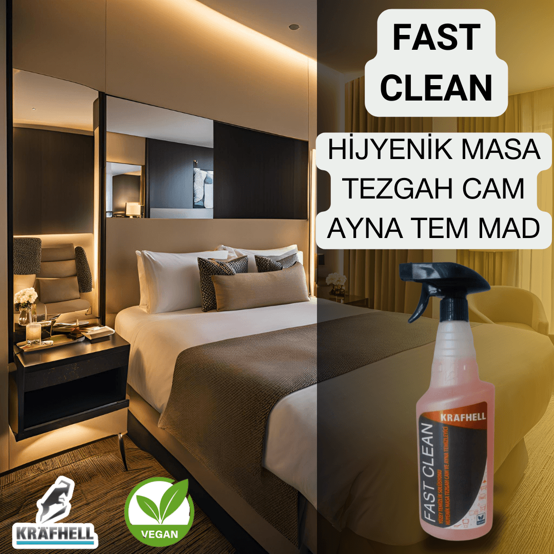 Krafhell Fast Clean Yüzey Temizlik Solüsyonu 750 ml