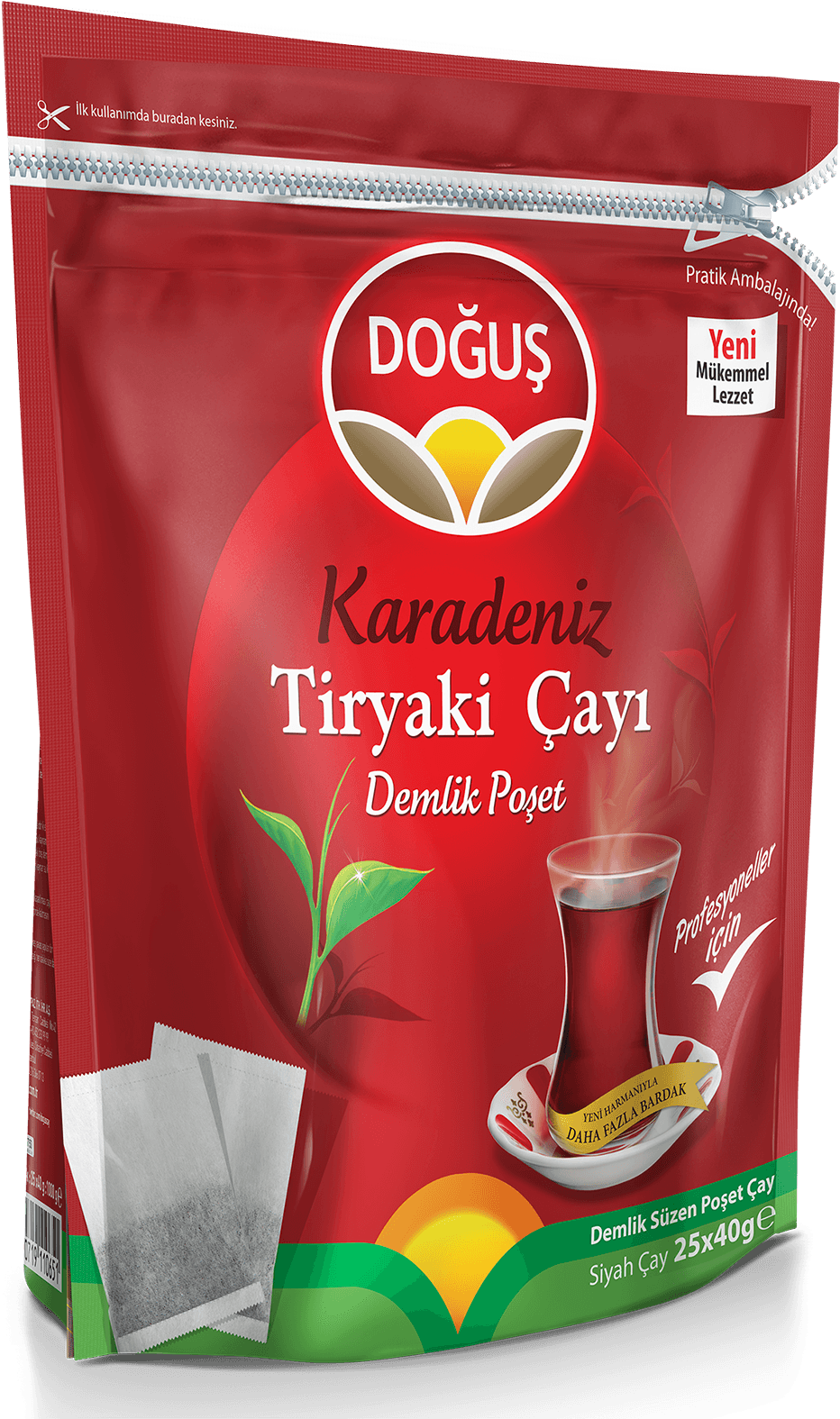 Doğuş Karadeniz Tiryaki Demlik Poşet Çay