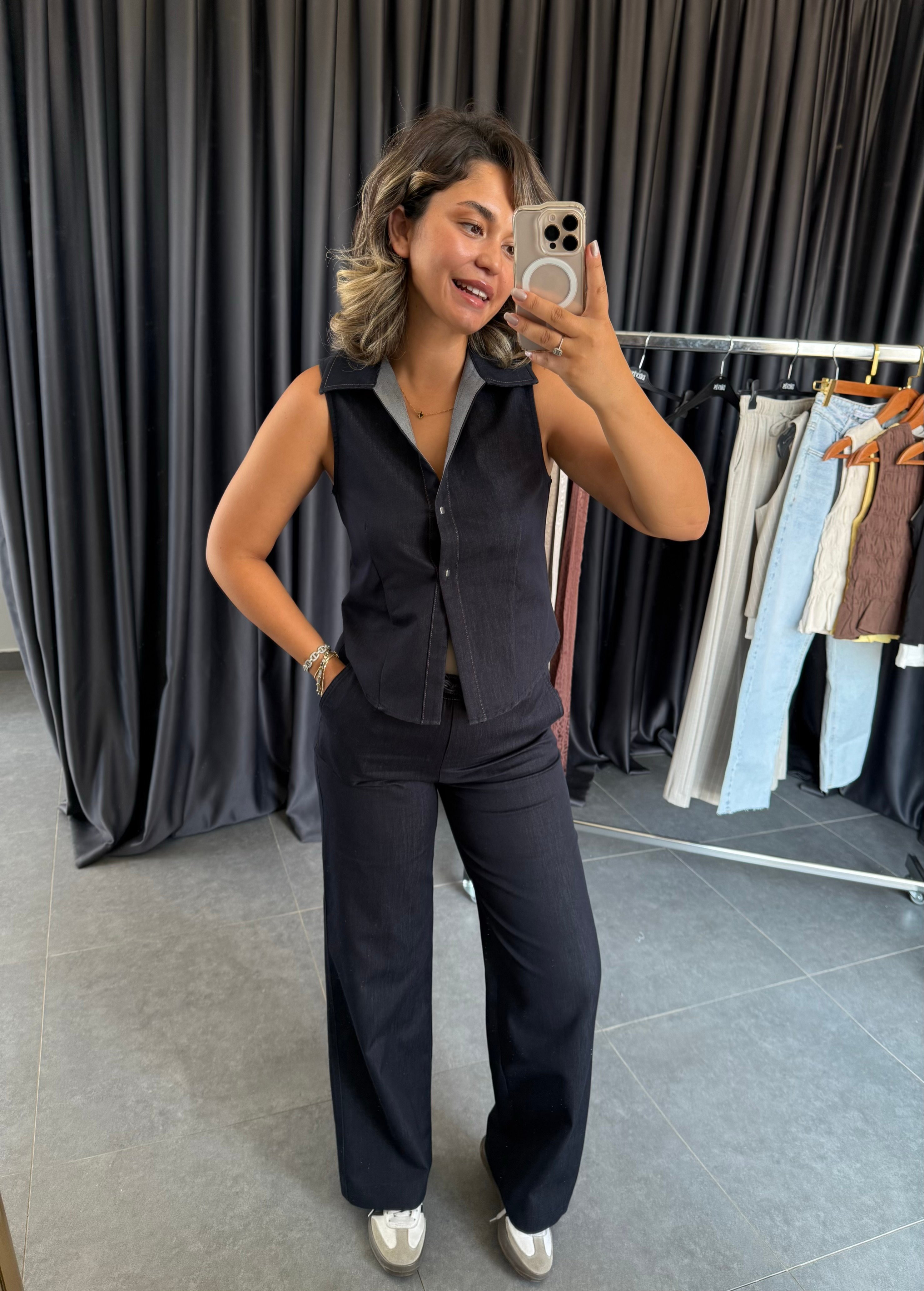 Denim Yelek
