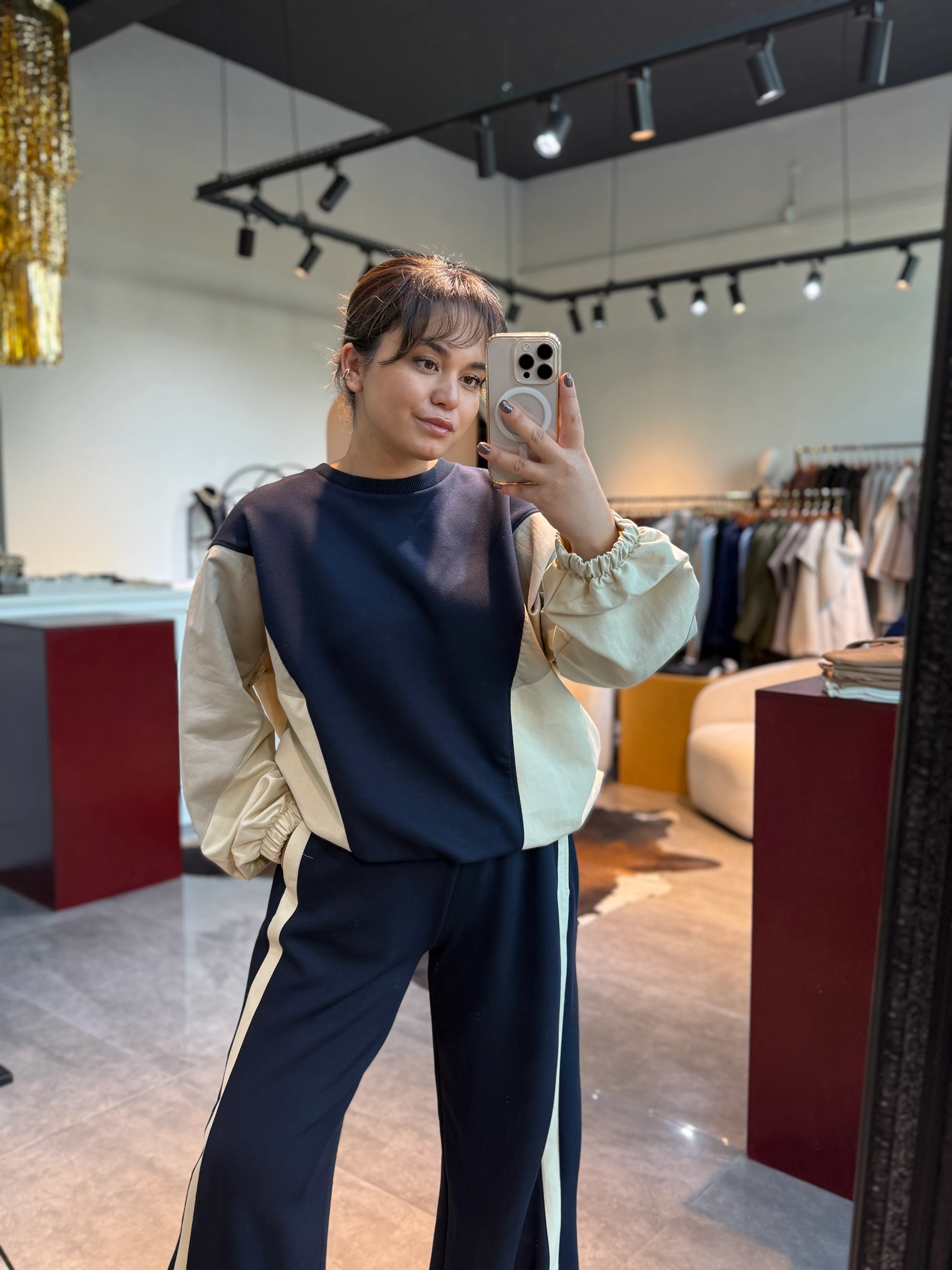 Gai Parçalı Paraşüt Kumaş  Takım 