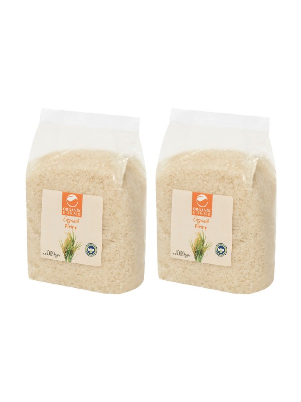 2'li Organik Pirinç 1000 gr