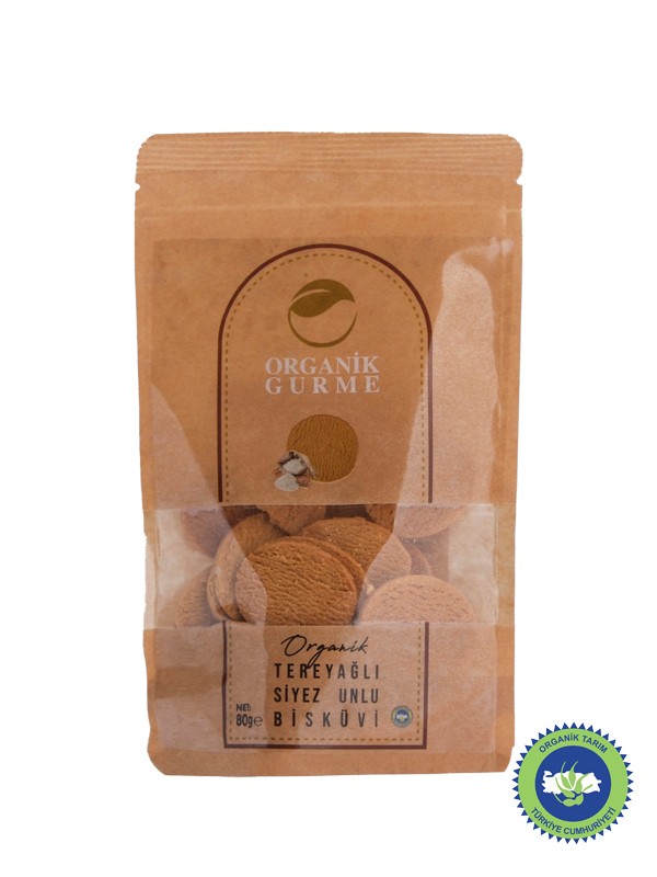 Tereyağlı Siyez Unlu Bisküvi 80 gr 