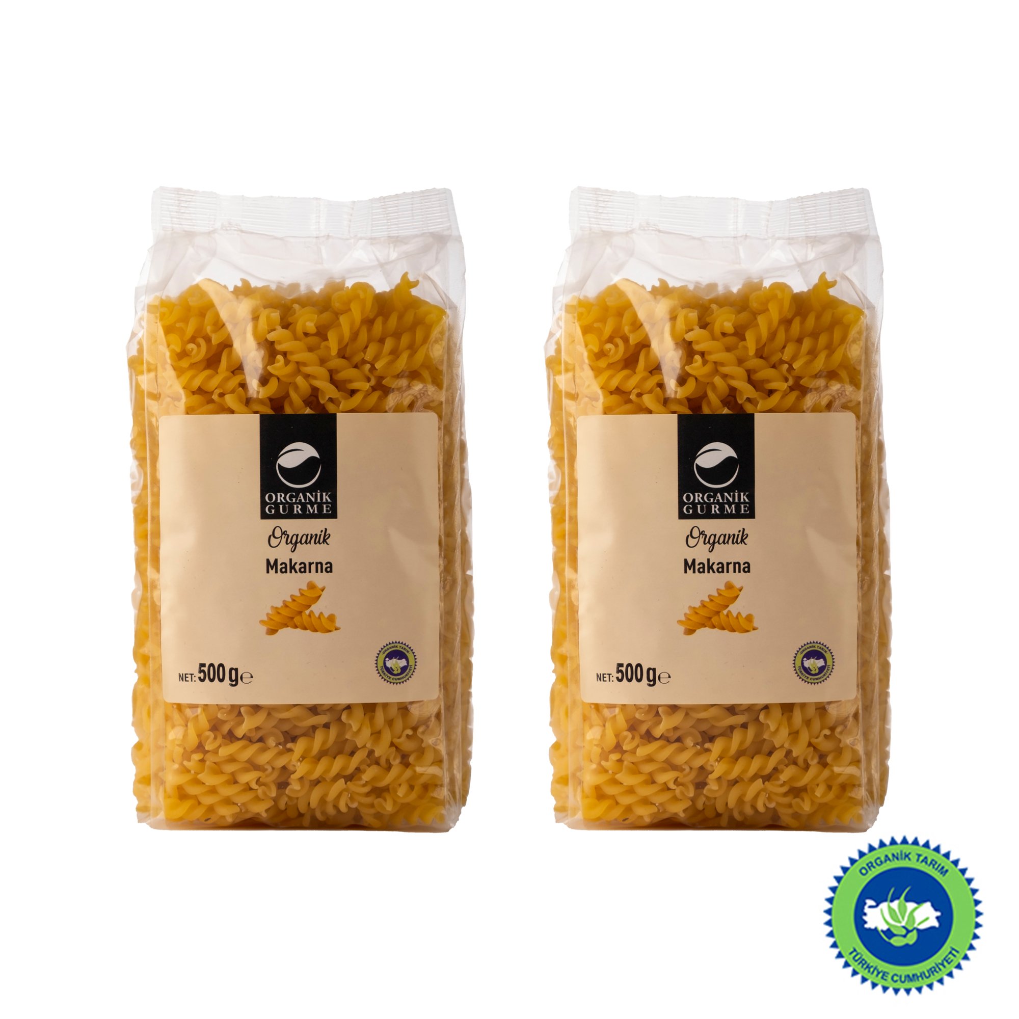 2'li Organik Makarna 500 gr 