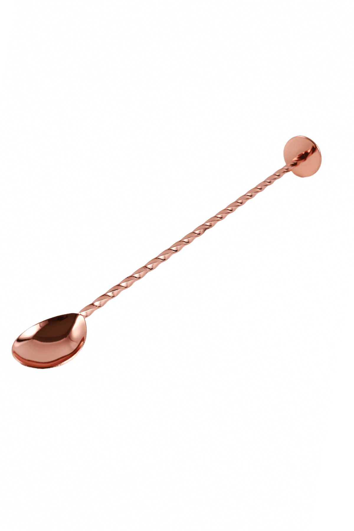 Rose Gold  Bar Kaşığı Burgulu 30Cm Ezicili