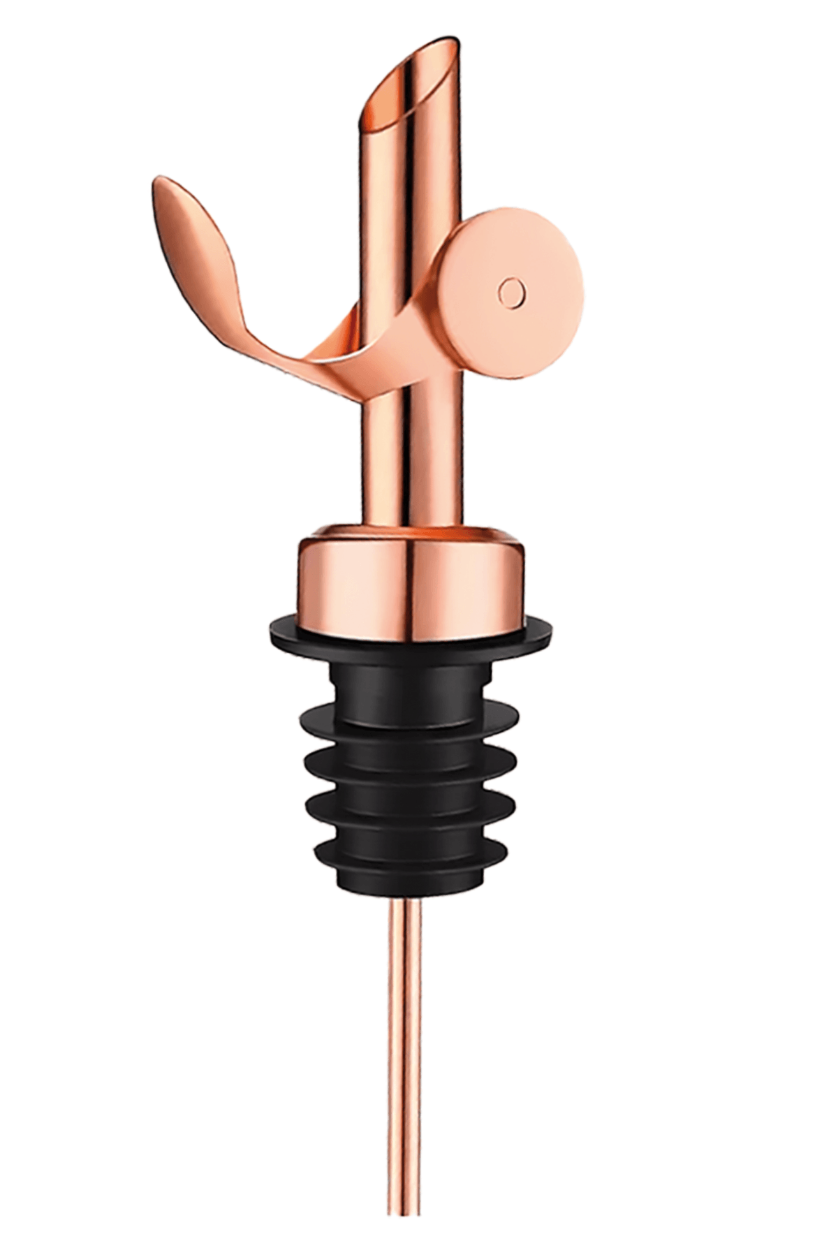1 Adet Rose Gold Ağırlıklı Paslanmaz Çelik Şişe Dökücü
