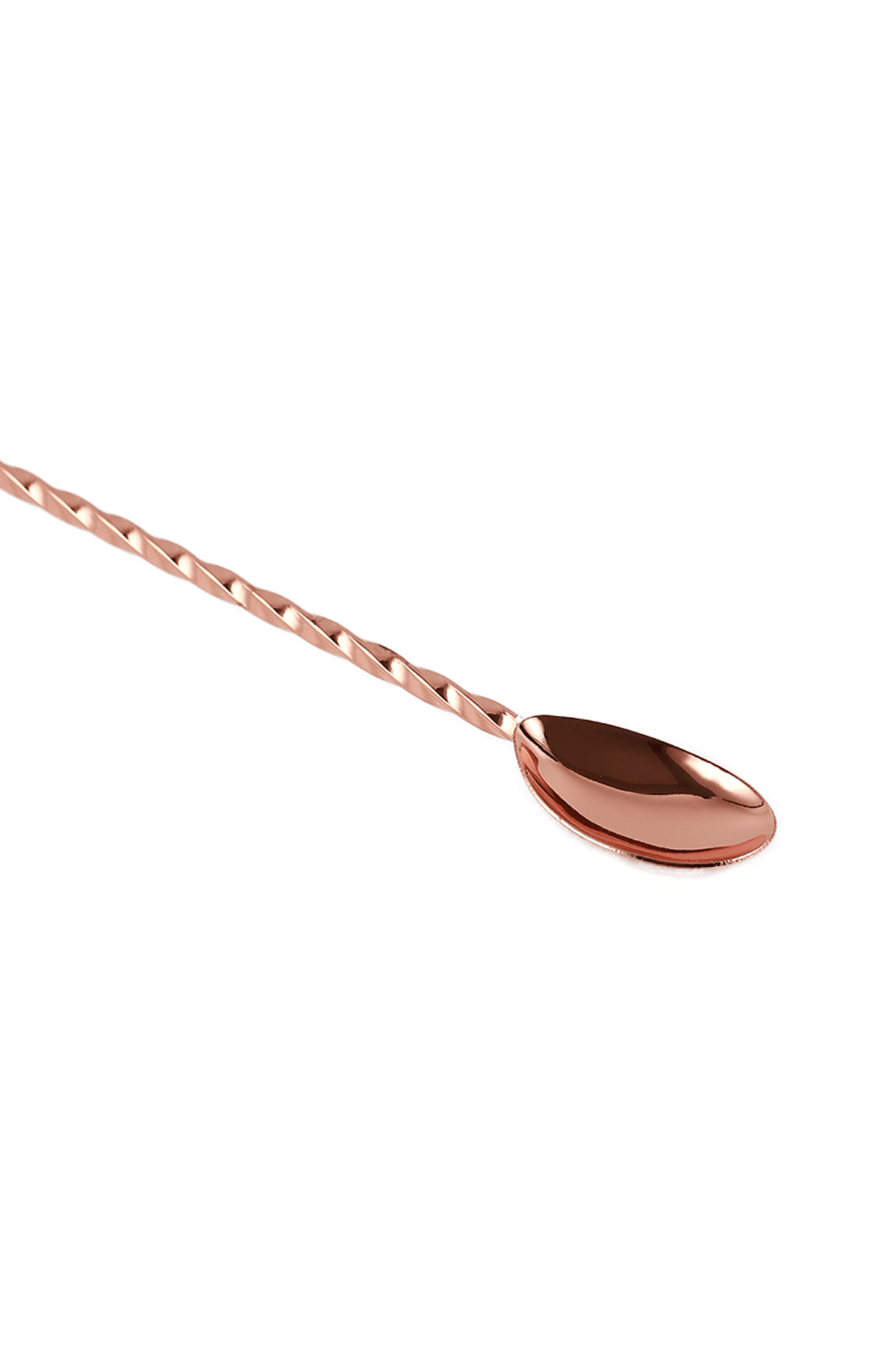 Rose Gold  Bar Kaşığı Burgulu 30Cm Ezicili