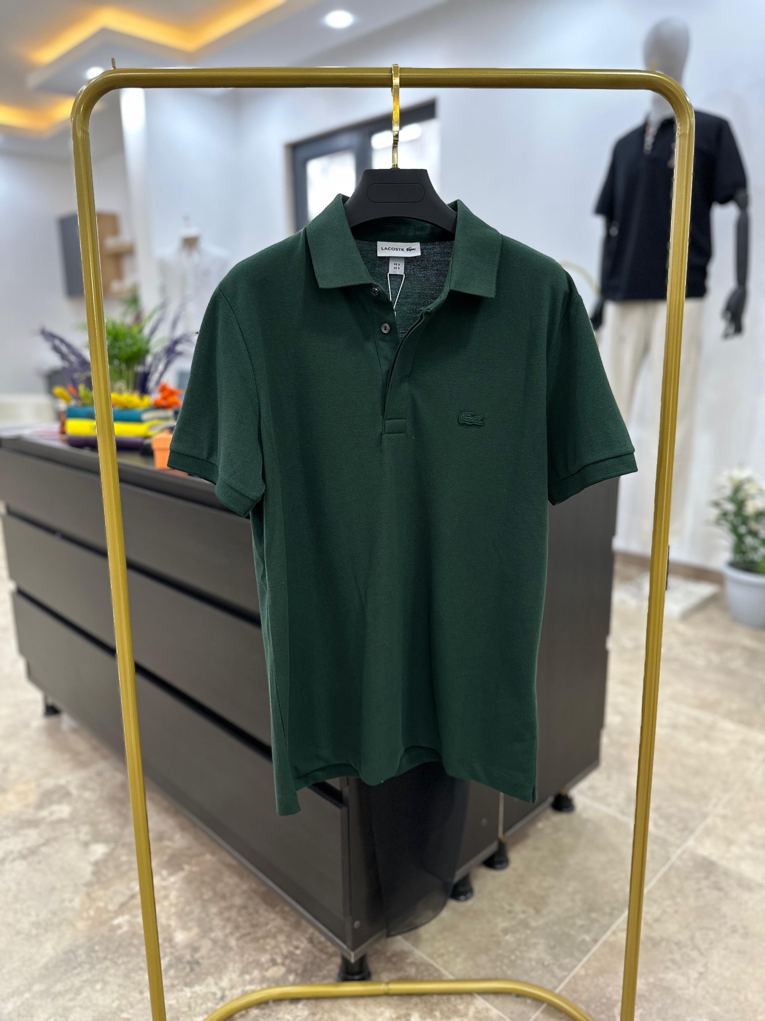 Lacoste Haki Yeşil Polo Yaka 