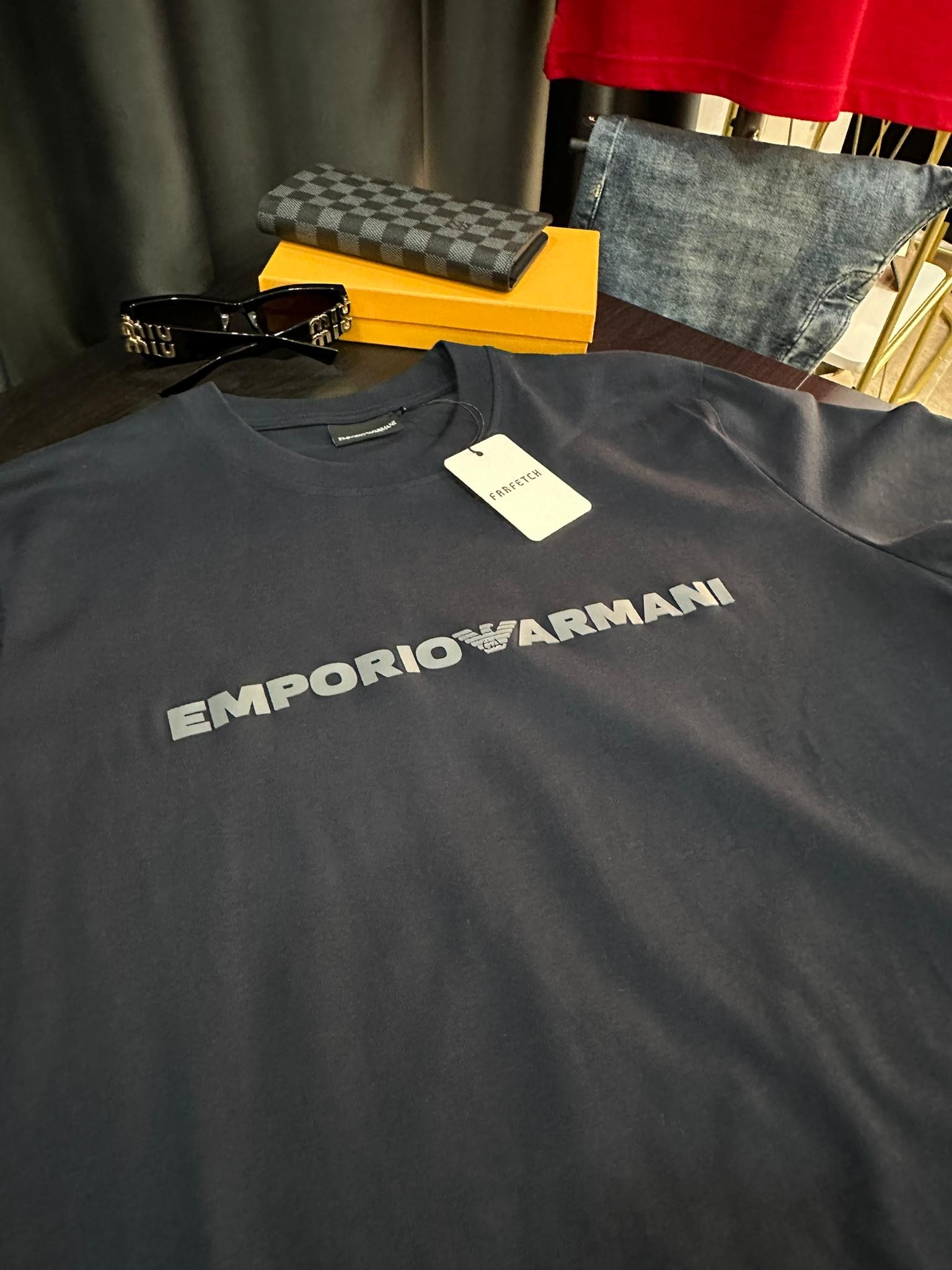 Emporıo Armanı Lacivert T-Shirt