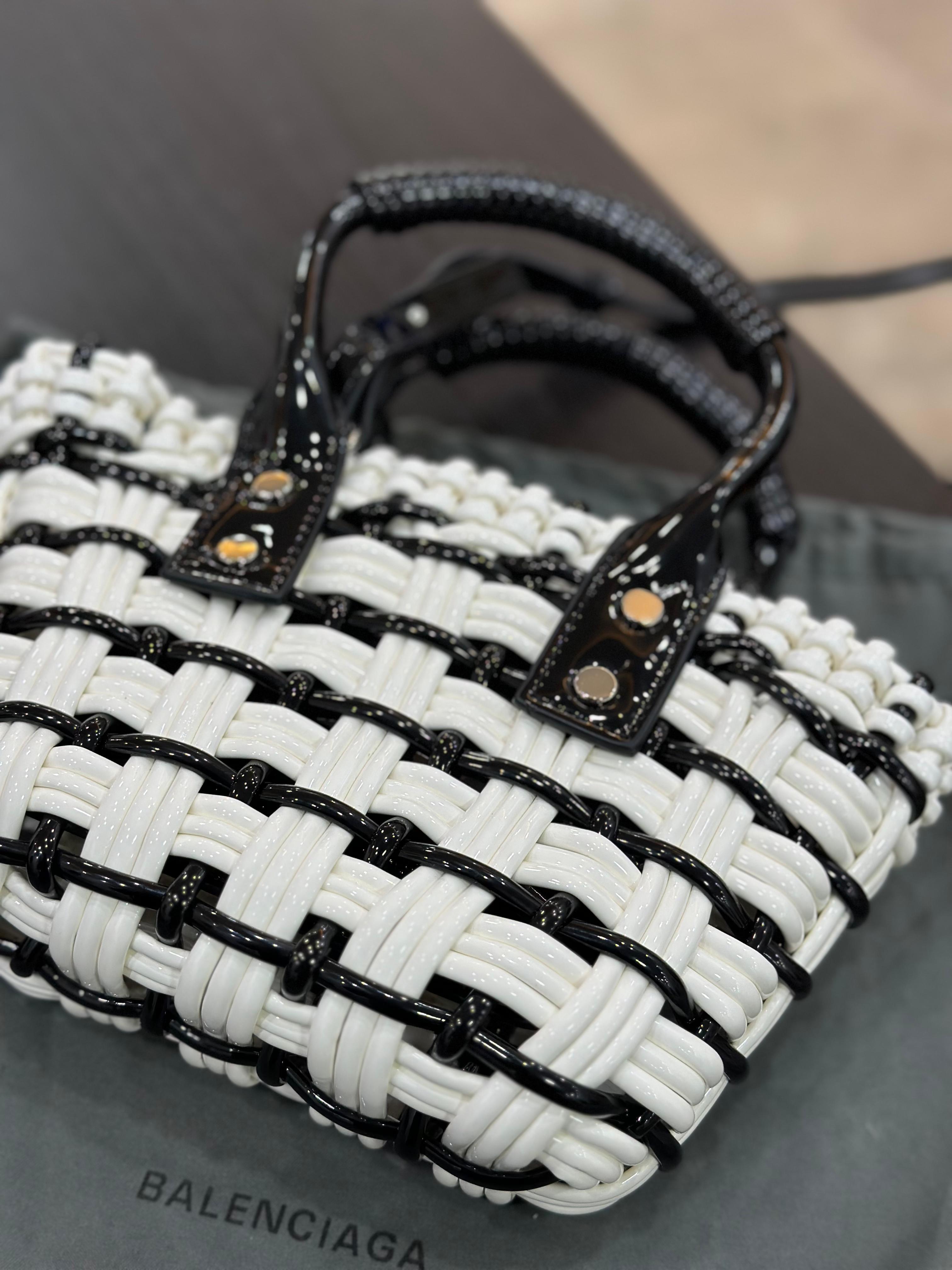 Balenciaga Bistro XXS Basket Tote Çanta